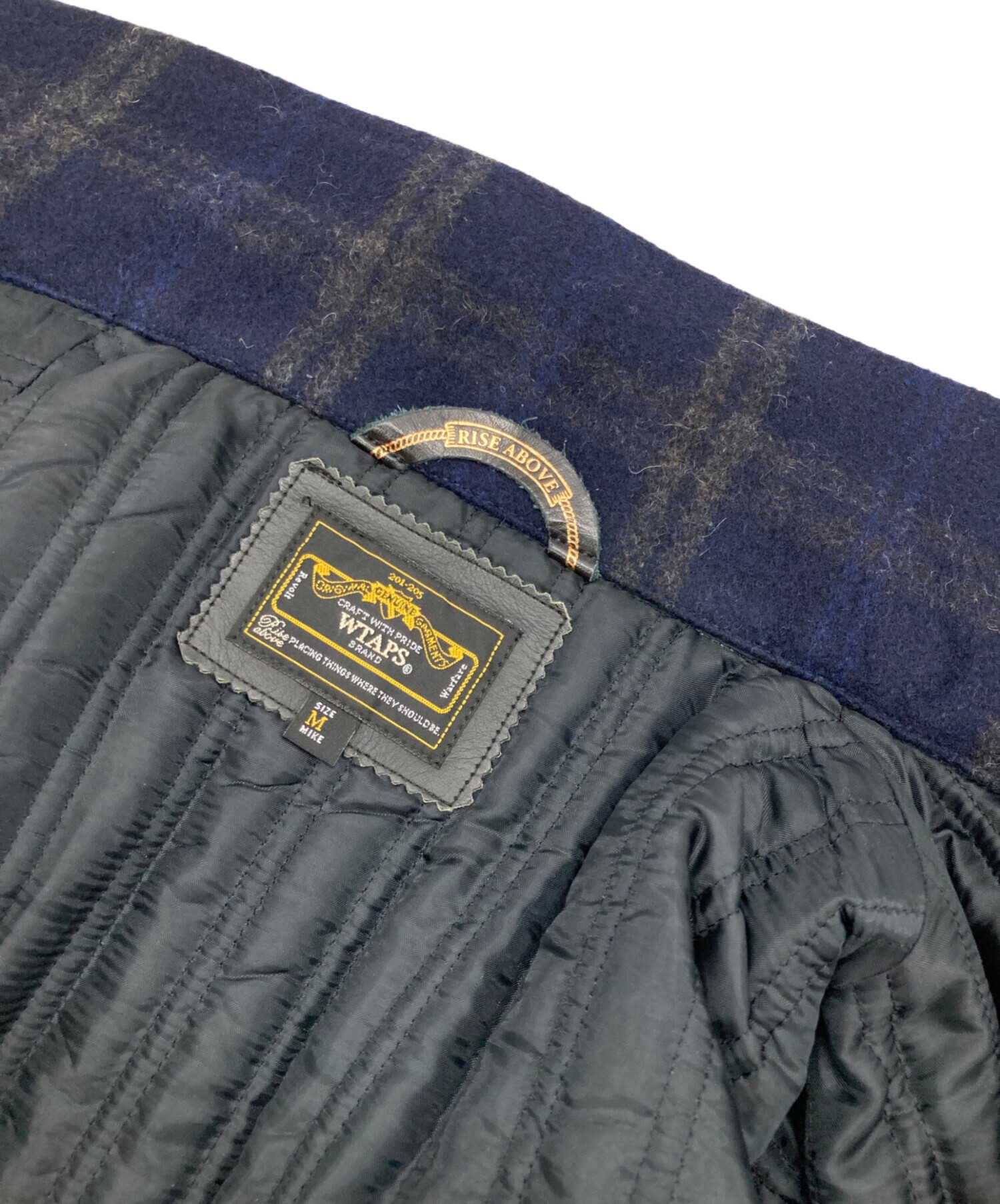未使用 Wtaps Grease jacket S Wool Melton 中古・古着通販】WTAPS (ダブルタップス) GREASE JACKET WOOL MELTON