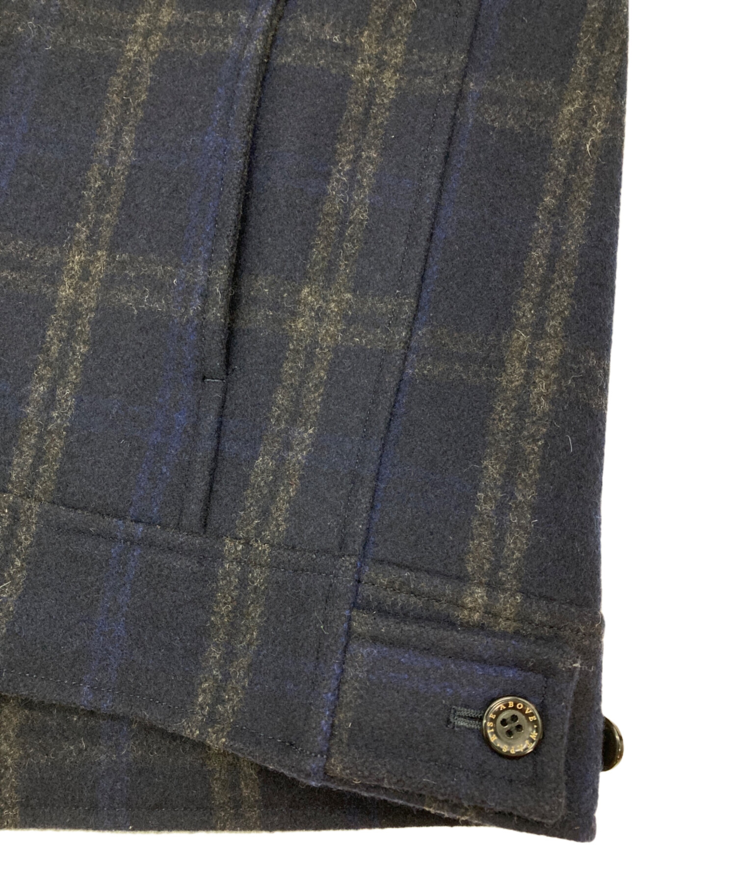 中古・古着通販】WTAPS (ダブルタップス) GREASE JACKET WOOL MELTON