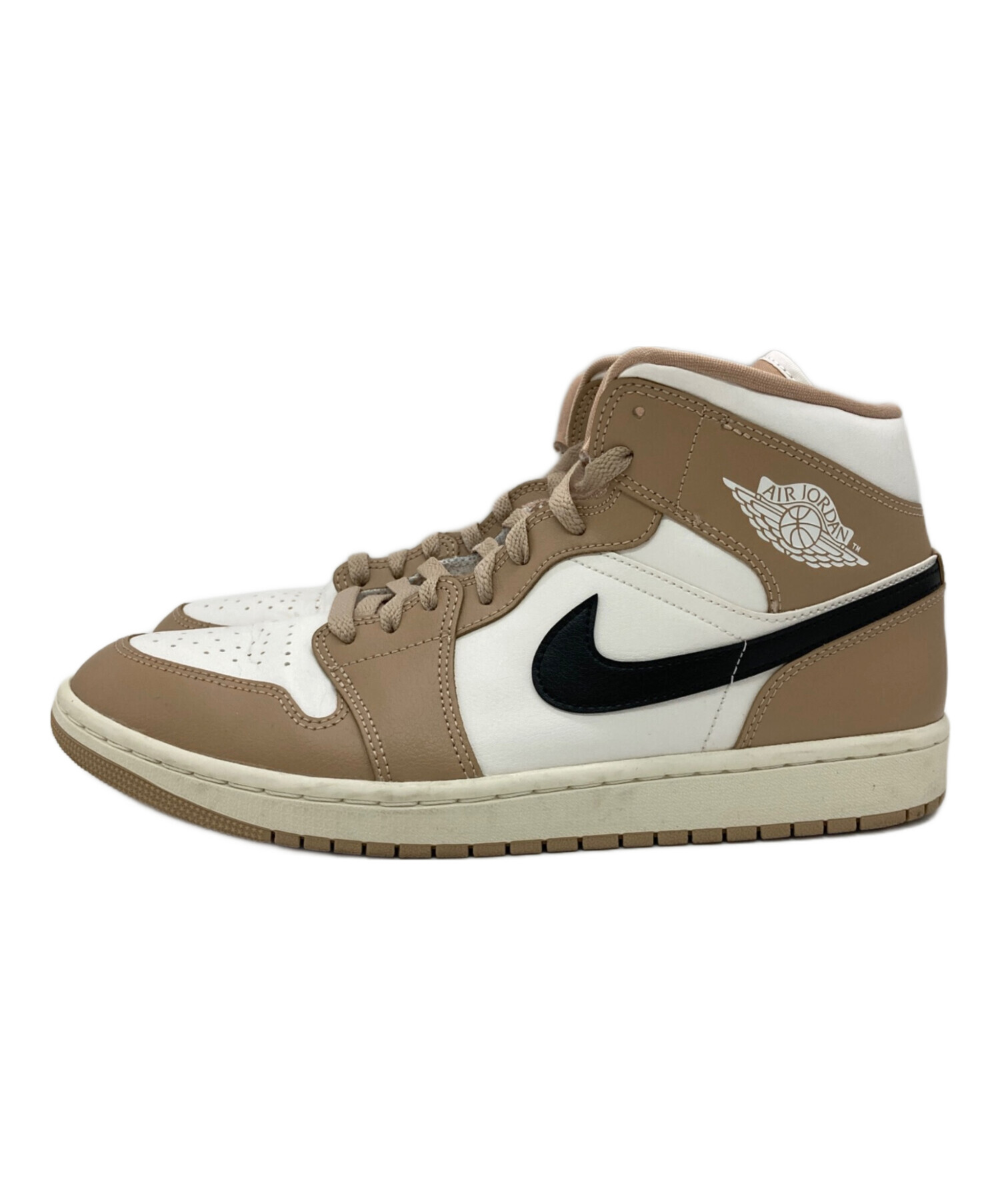 中古・古着通販】NIKE (ナイキ) WMNS AIR JORDAN 1 MID ホワイト 