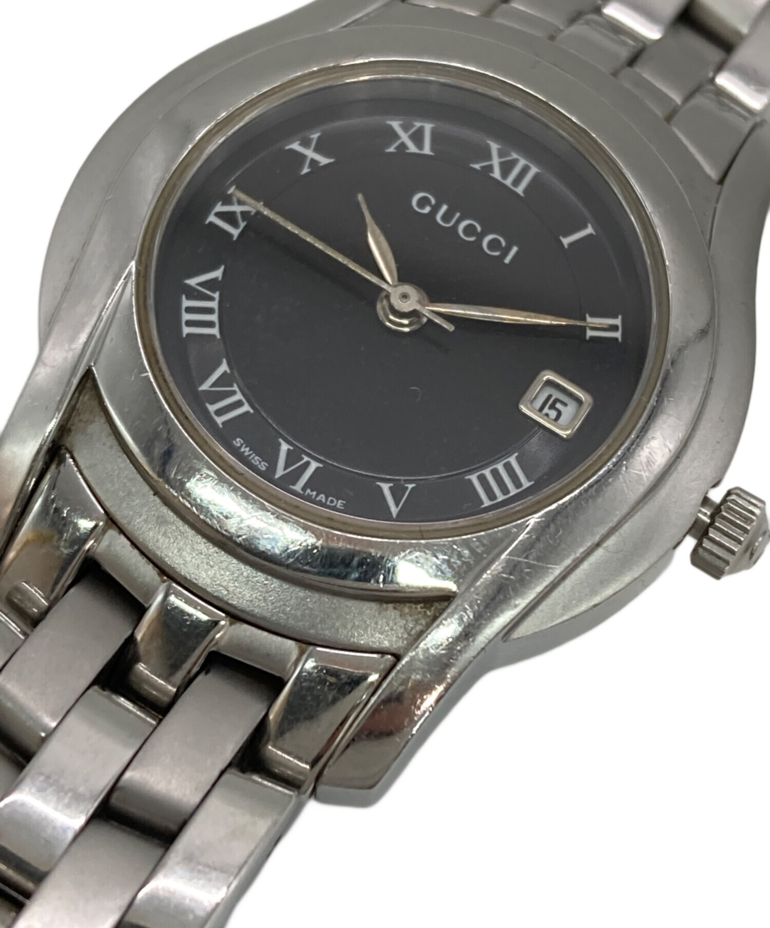 中古・古着通販】GUCCI (グッチ) Gクラス 5500L ブラック｜ブランド