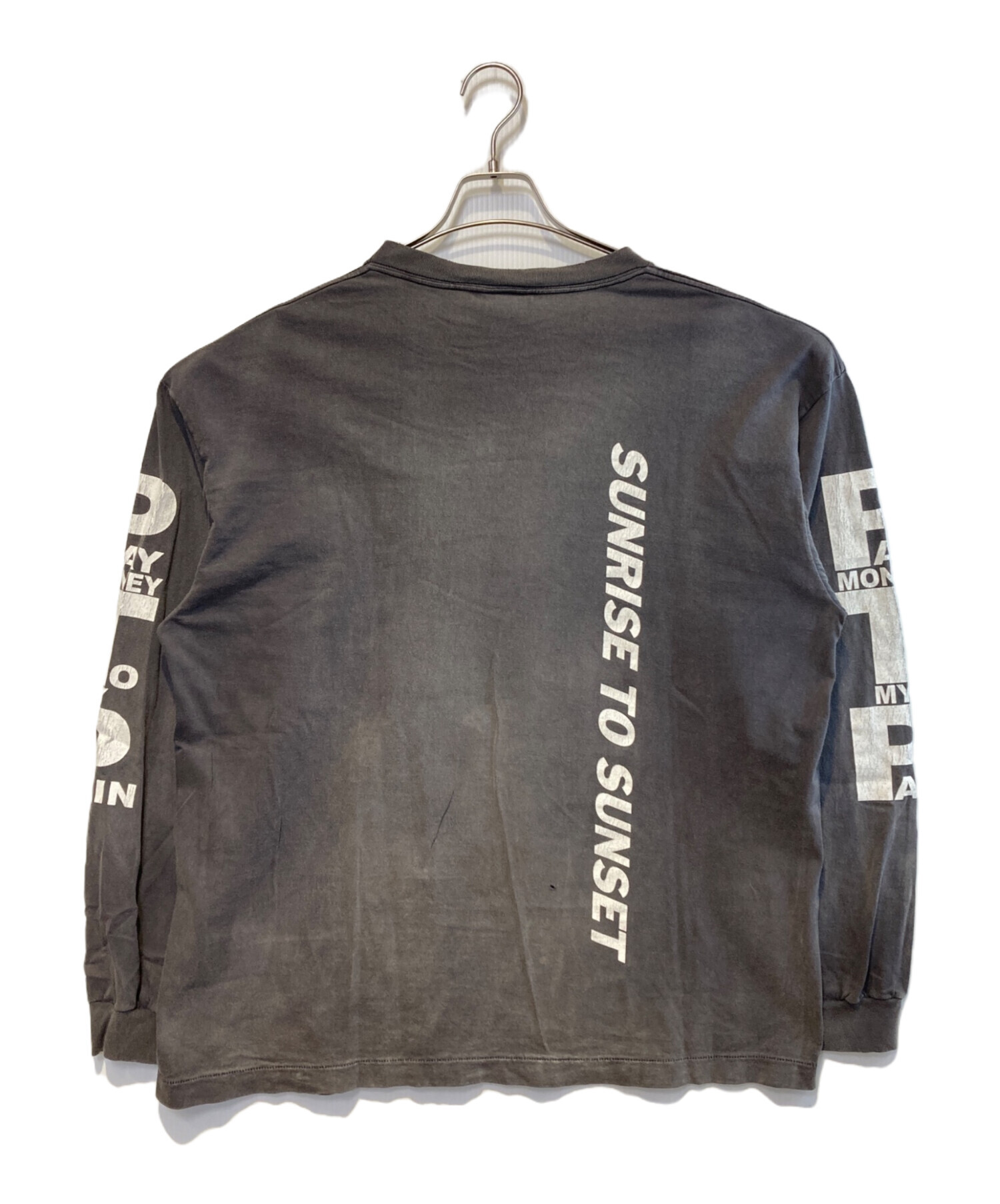 トップス SAINT MICHAEL L/S TEE L 中古・古着通販】SAINT MICHAEL (セントマイケル) PTP LS TEE/SR TO SS