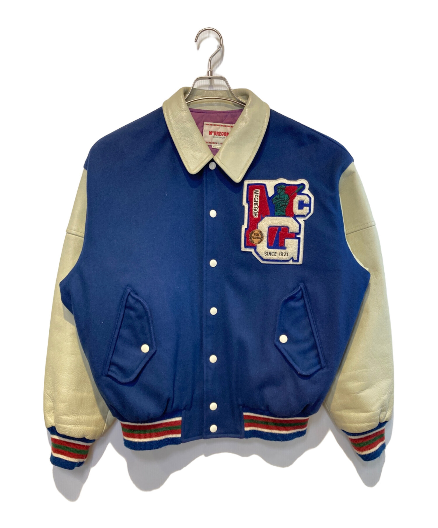 中古・古着通販】McGREGOR (マクレガー) ［古着］スタジャン ネイビー