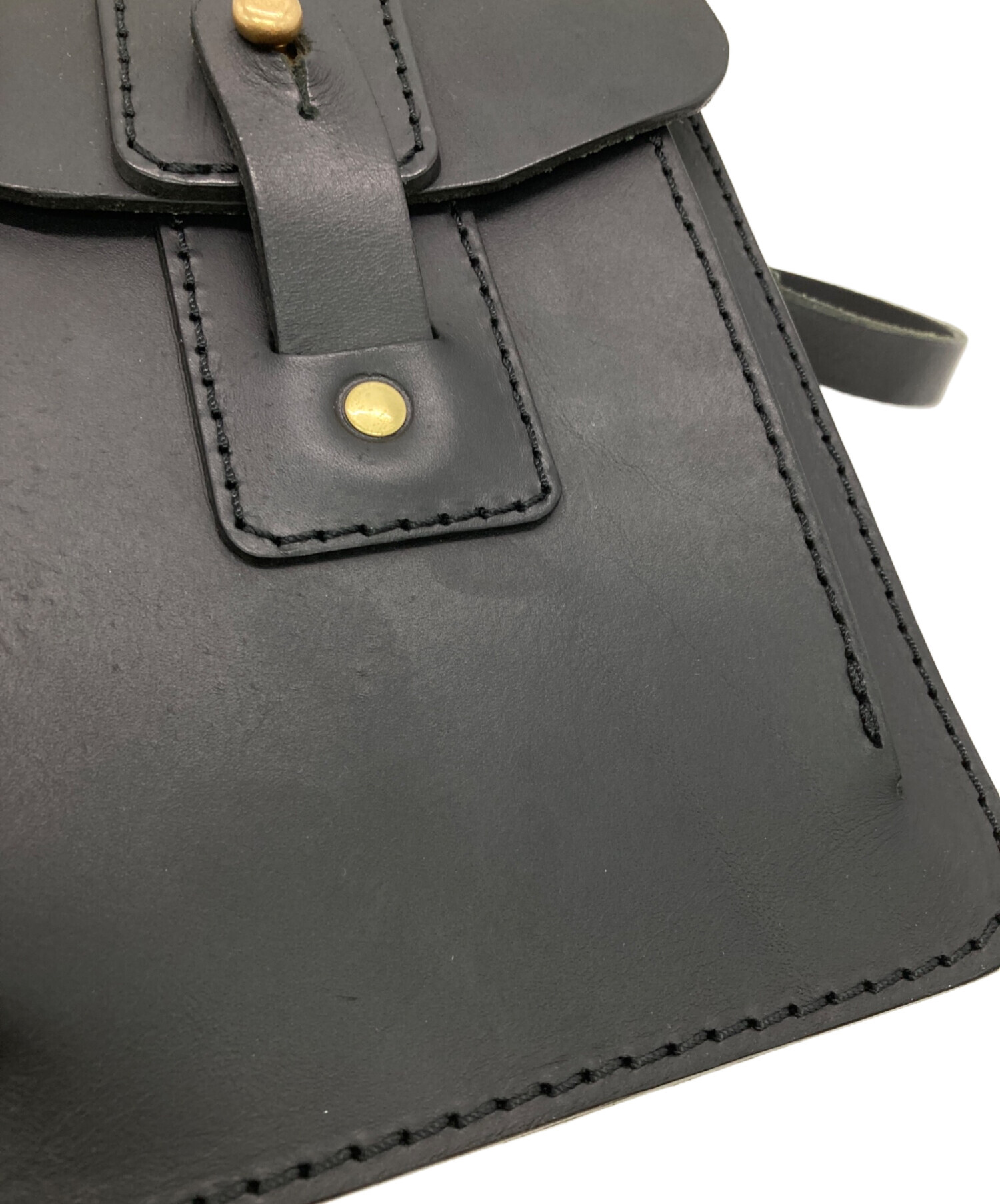 中古・古着通販】Herz (ヘルツ) お散歩ショルダーバッグM ブラック