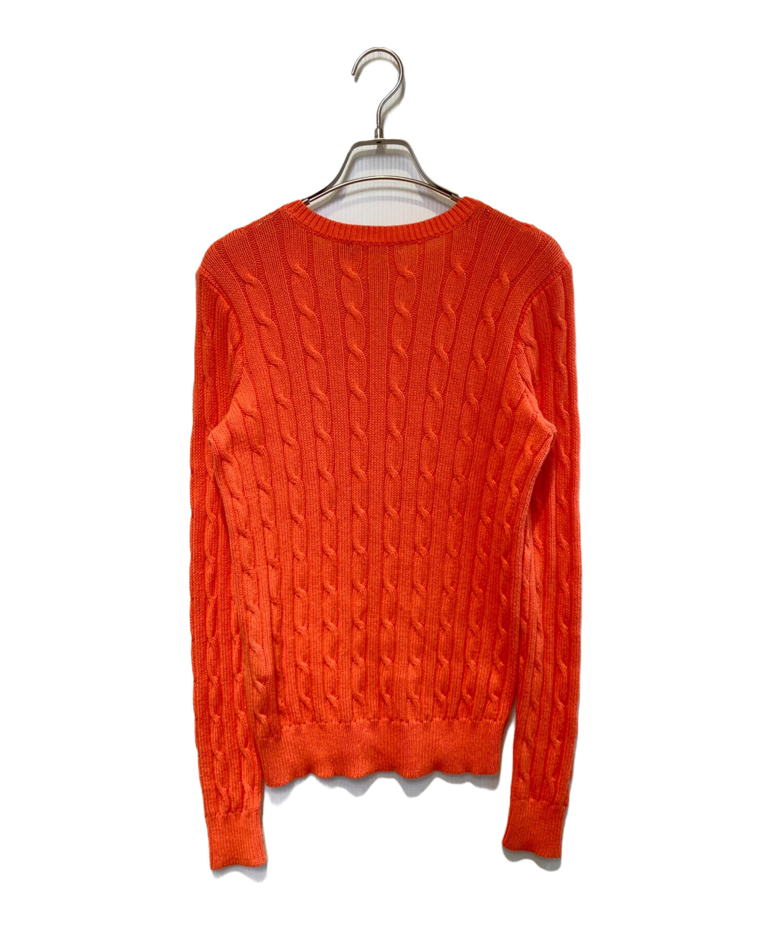 中古・古着通販】RALPH LAUREN (ラルフローレン) Vネックケーブル