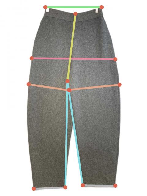 中古・古着通販】AP STUDIO (エーピーストゥディオ) ニットパンツ