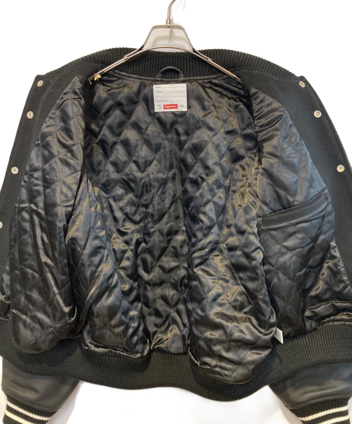 中古・古着通販】SUPREME (シュプリーム) Praises Varsity Jacket