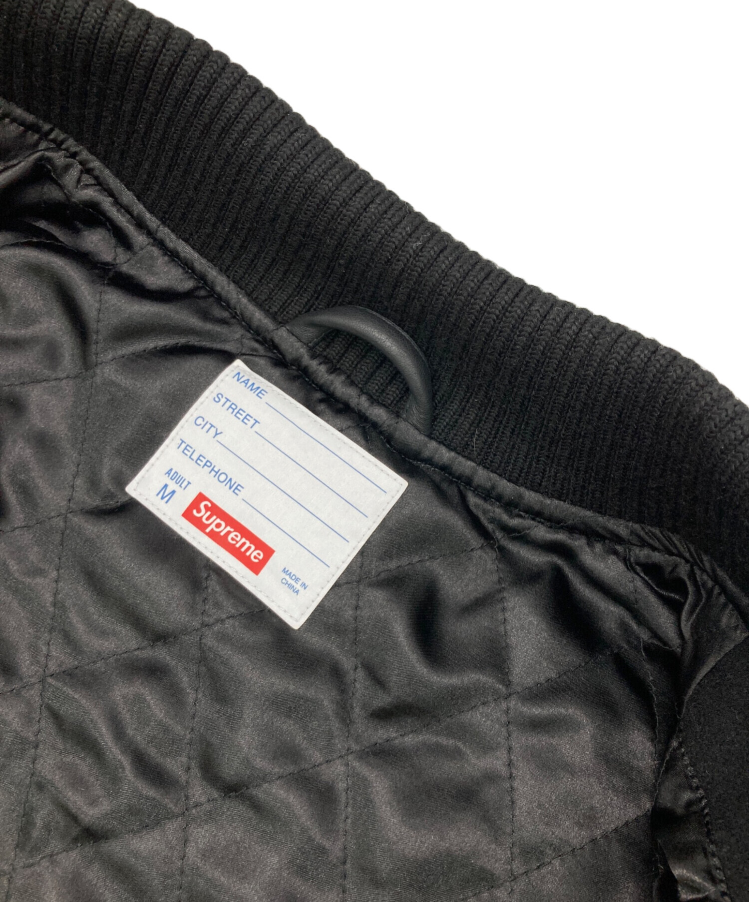 中古・古着通販】SUPREME (シュプリーム) Praises Varsity Jacket