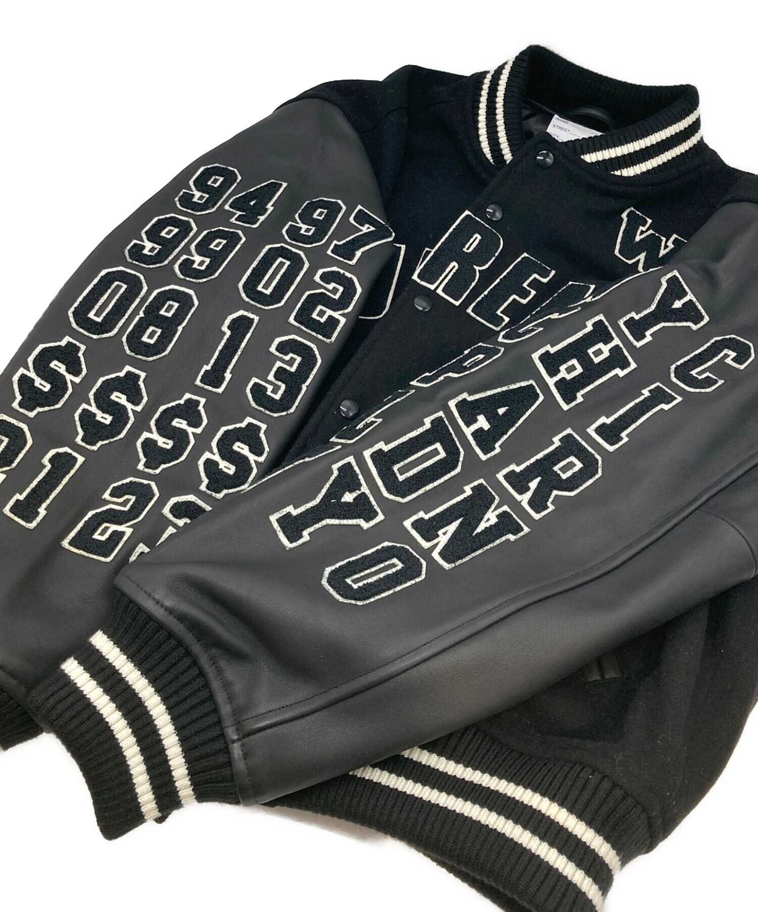 中古・古着通販】SUPREME (シュプリーム) Praises Varsity Jacket