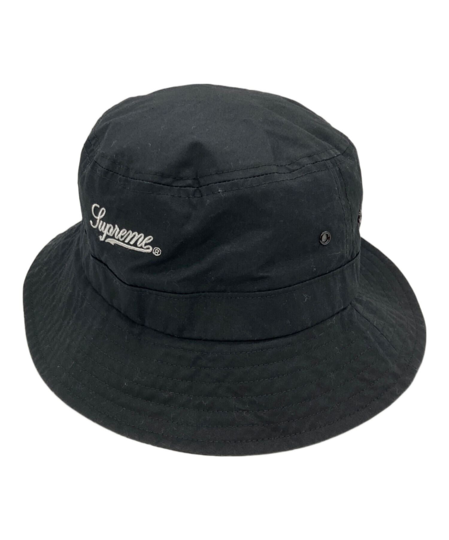 Supreme シュプリーム ミリタリーハット ブラック 新品未使用品 M/L 中古・古着通販】SUPREME (シュプリーム) バケットハット ブラック