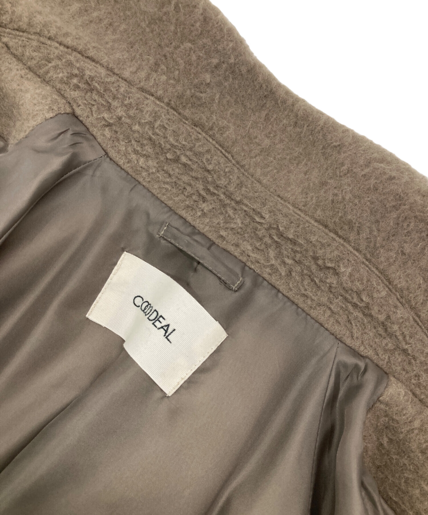 中古・古着通販】COCODEAL (ココディール) シャギースタンドカラー 