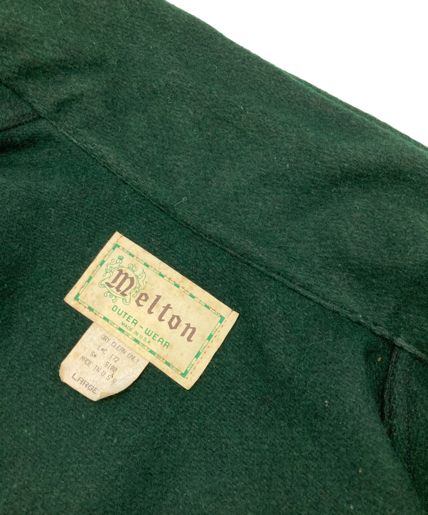 中古・古着通販】MELTON (メルトン) ［古着］ウールジップジャケット