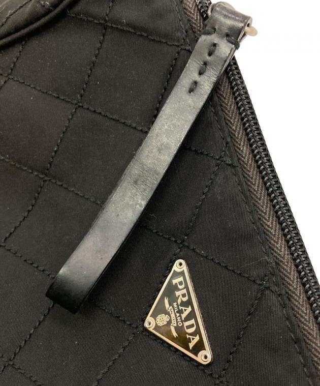 中古・古着通販】PRADA (プラダ) トライアングルロゴキルティング