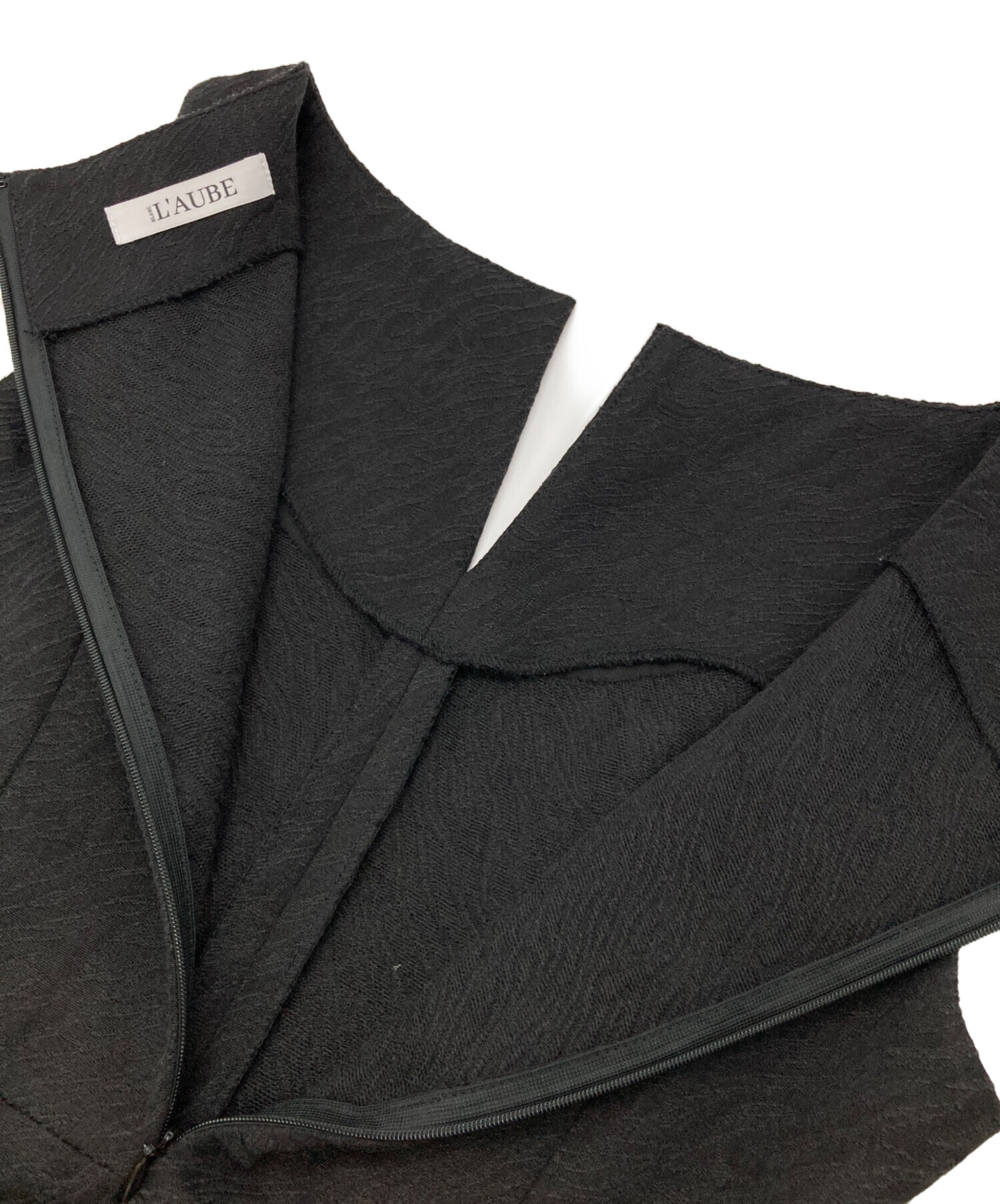中古・古着通販】L'AUBE BLANC (ローブ ブラン) Keyneck Jacquard
