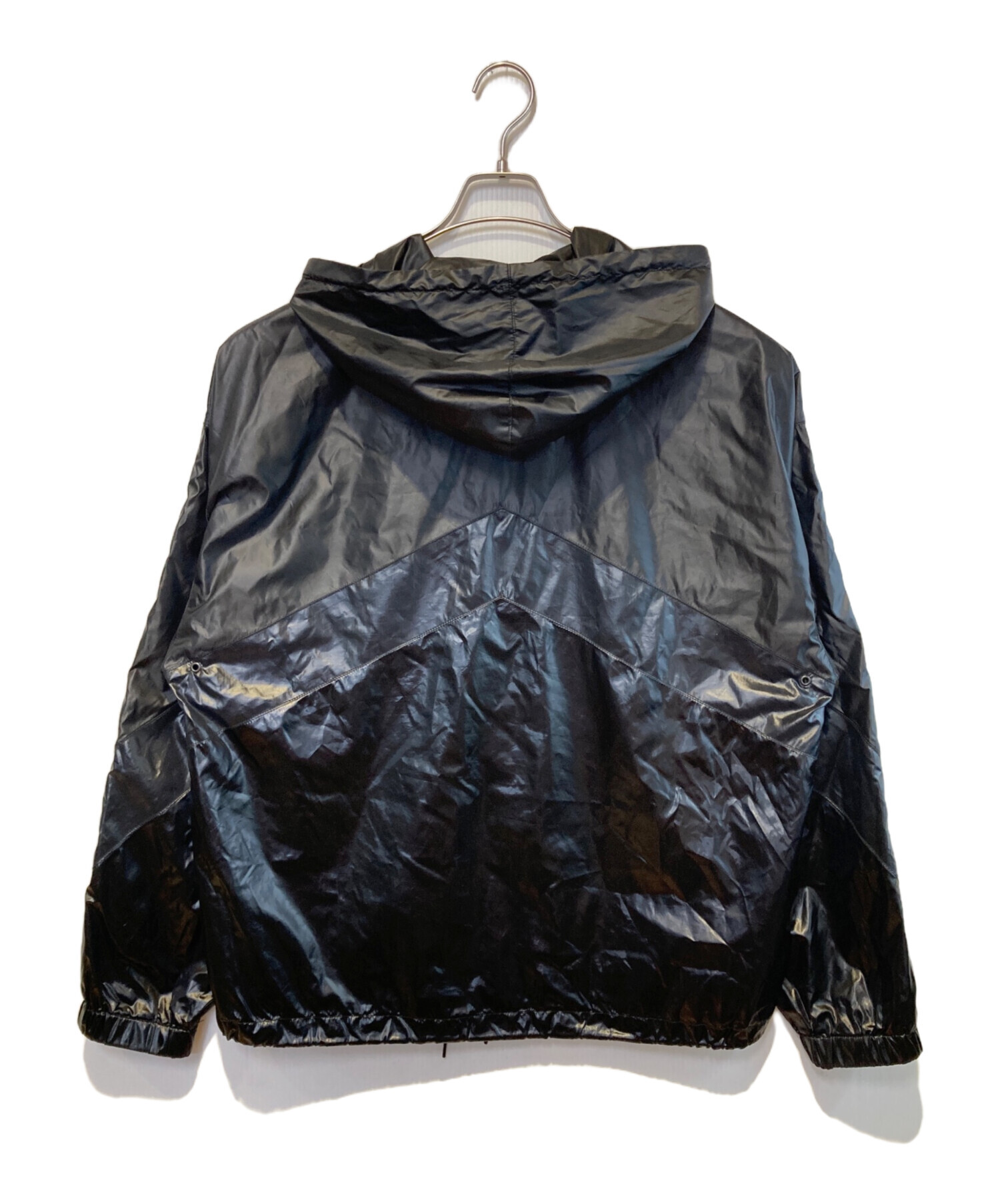 中古・古着通販】UNUSED (アンユーズド) Nylon zip jacket ブラック