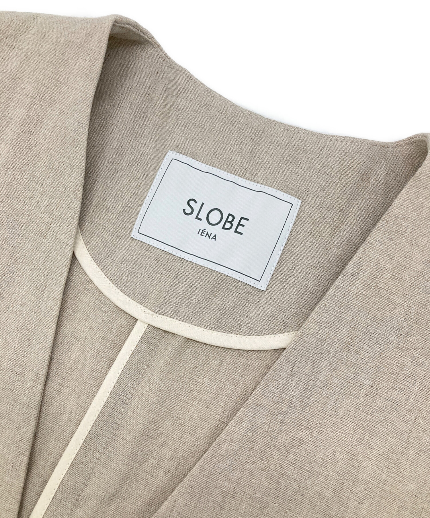 中古・古着通販】SLOBE IENA (スローブ イエナ) リネンジレ ベージュ