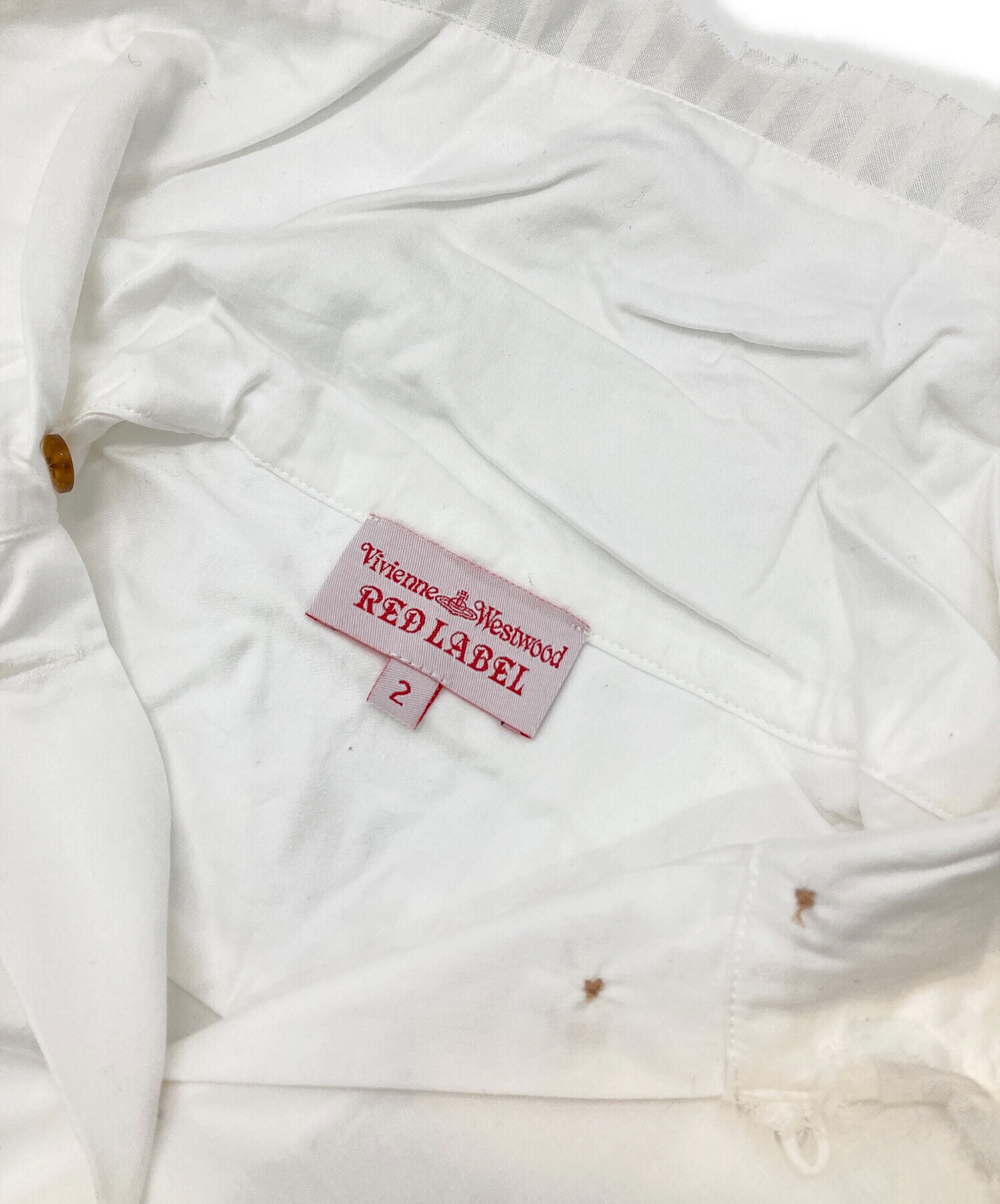 Vivienne Westwood RED LABEL 長袖　シャツ サイズ2 中古・古着通販】Vivienne Westwood RED LABEL (ヴィヴィアンウエスト