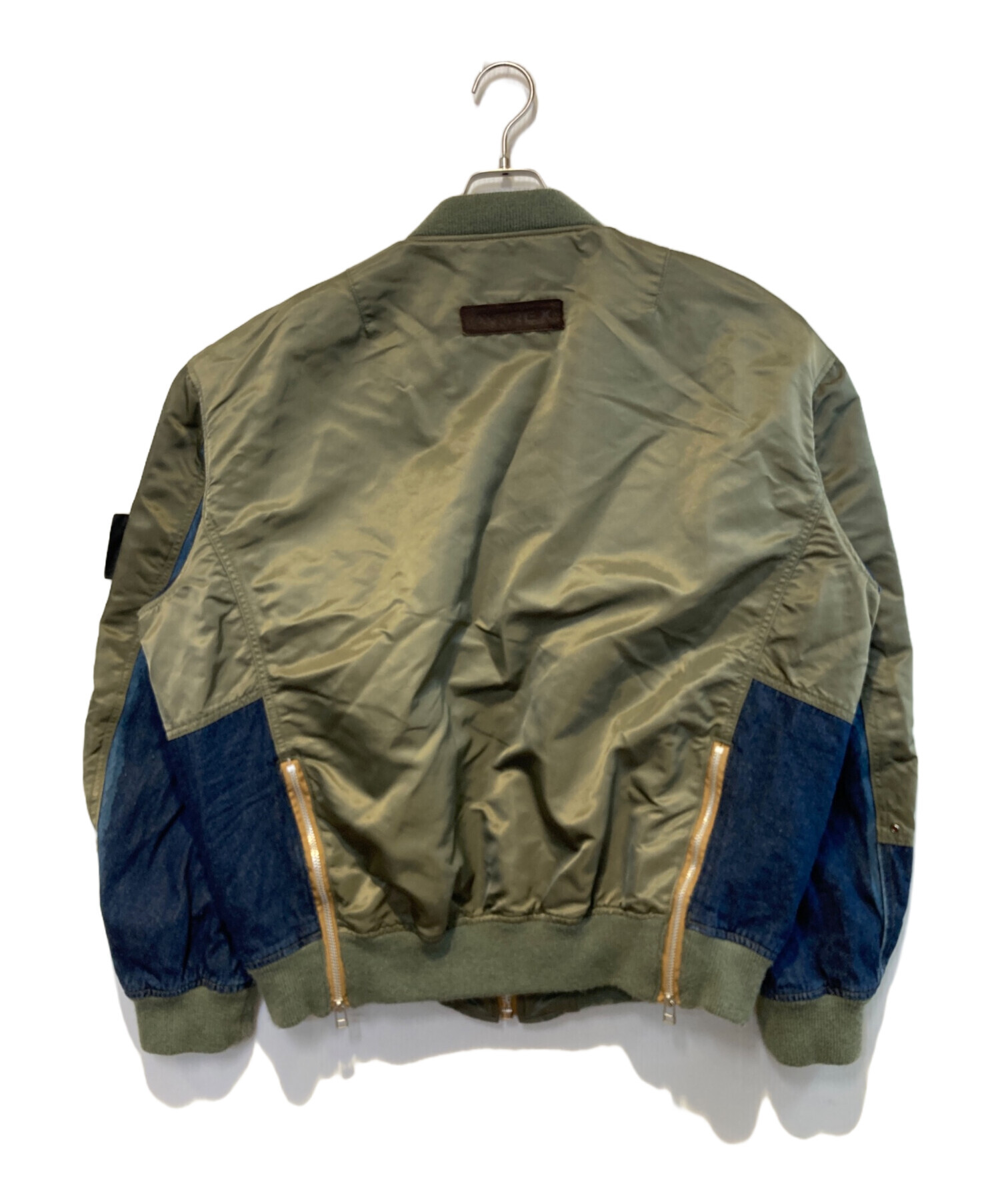 中古・古着通販】AVIREX (アヴィレックス) DENIM CUSTOM FLIGHT JACKET