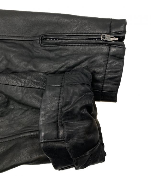 中古・古着通販】Eddie Bauer (エディーバウアー) レザーカーコート