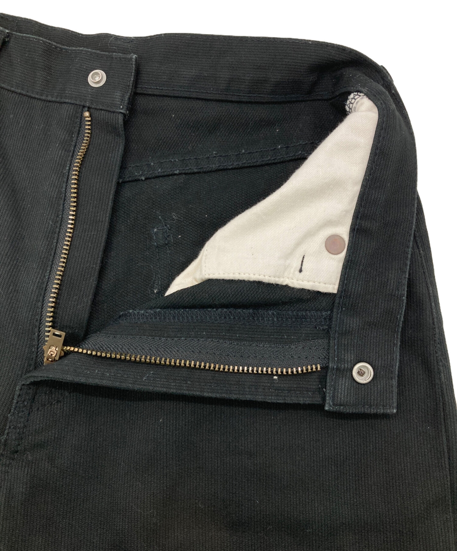 中古・古着通販】ANATOMICA (アナトミカ) デニムパンツ ブラック