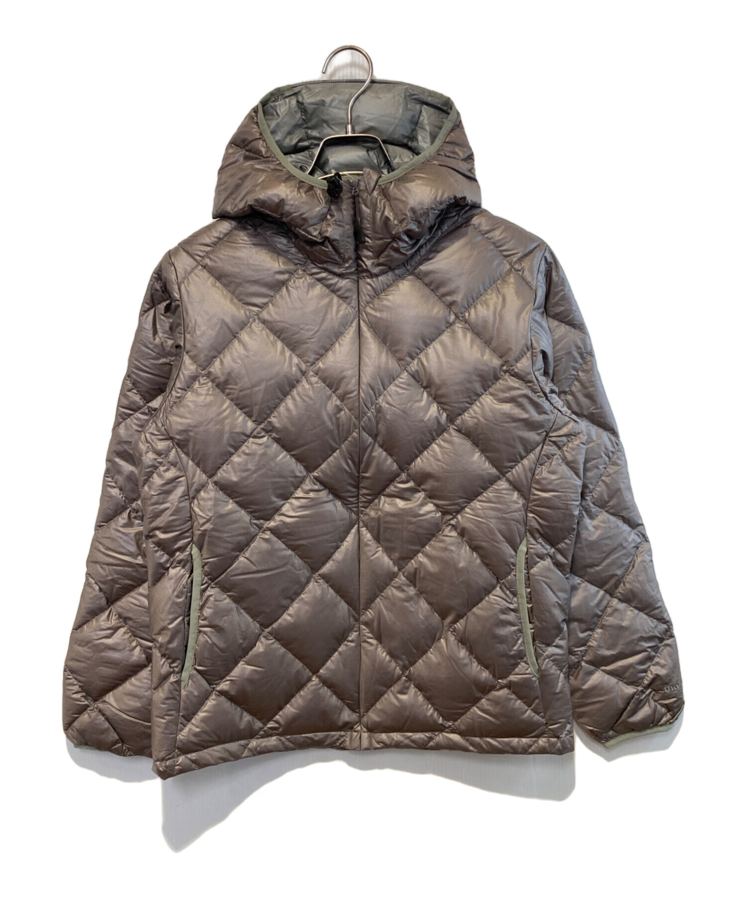 mont-bell 800FP U.L. ダウンインナーパーカ L 短丈 montbell U.L ダウンジャケット ダウンインナーパーカ グレー L mont