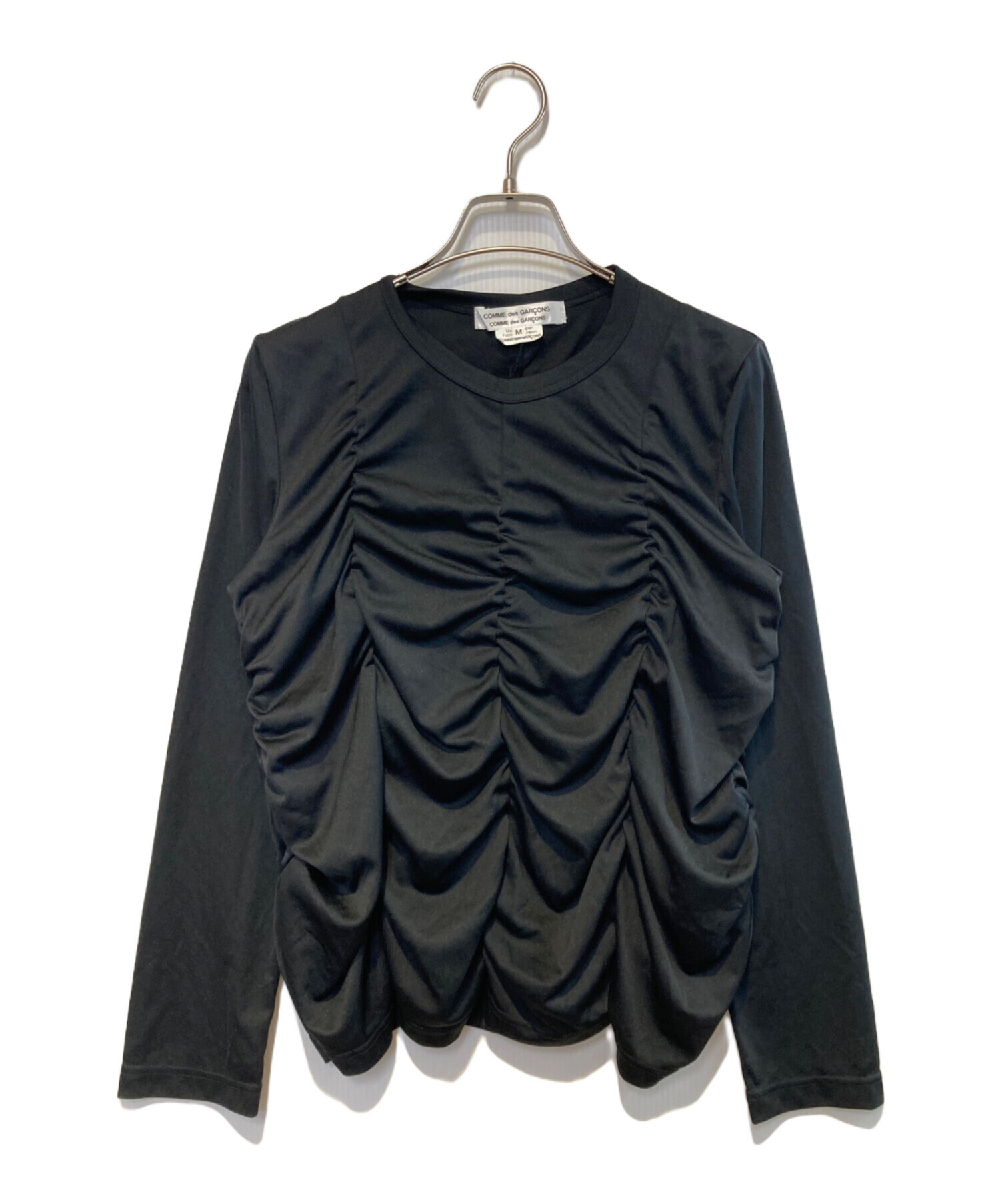 COMME des GARCONS GIRL Tシャツ・カットソー M 黒 【古着】【中古】【送料無料】 COMME des GARCONS GIRL Tシャツ・カットソー M 黒 【古着】【中古