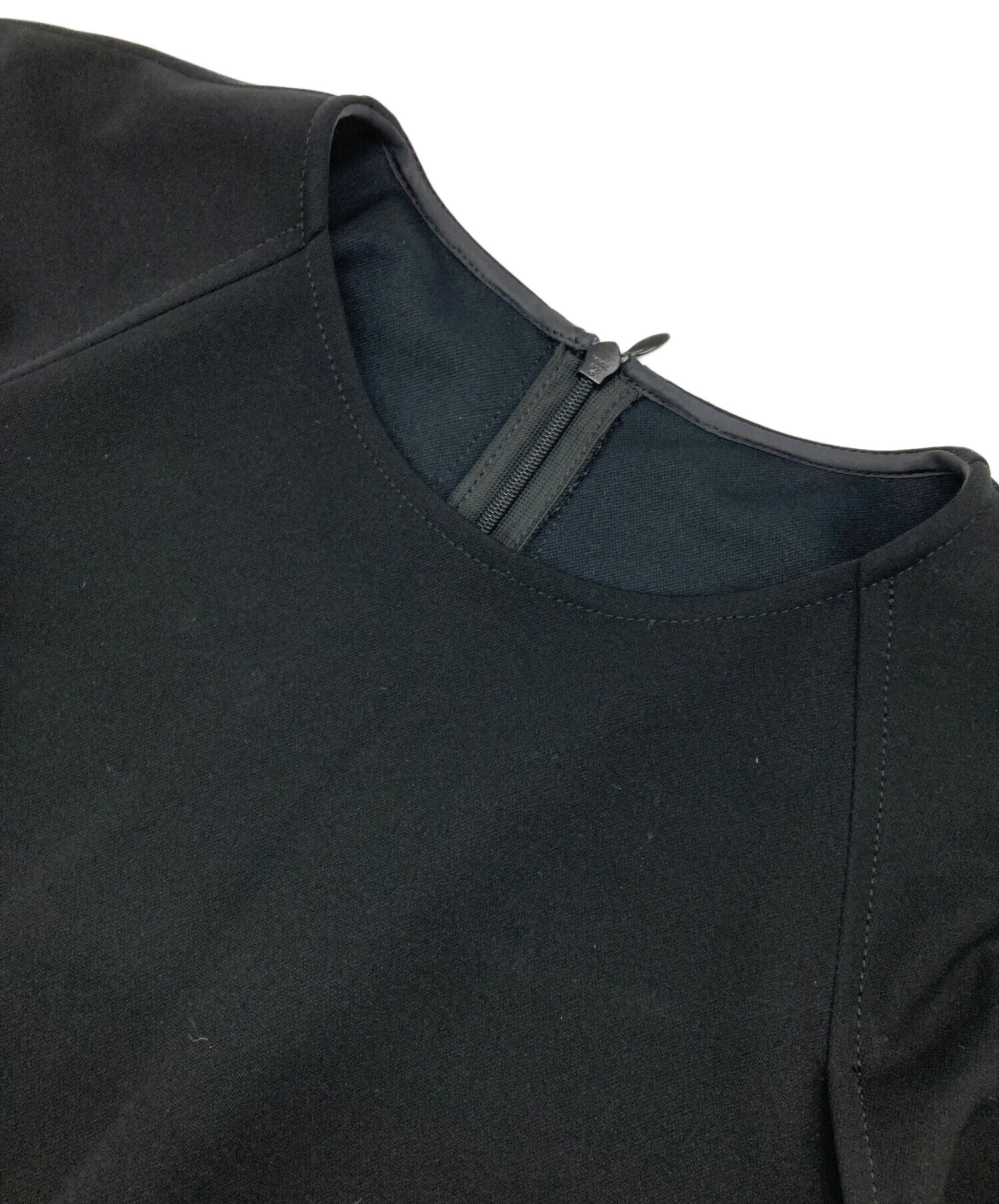 中古・古着通販】LE PHIL (ル フィル) ケープドレス ブラック サイズ