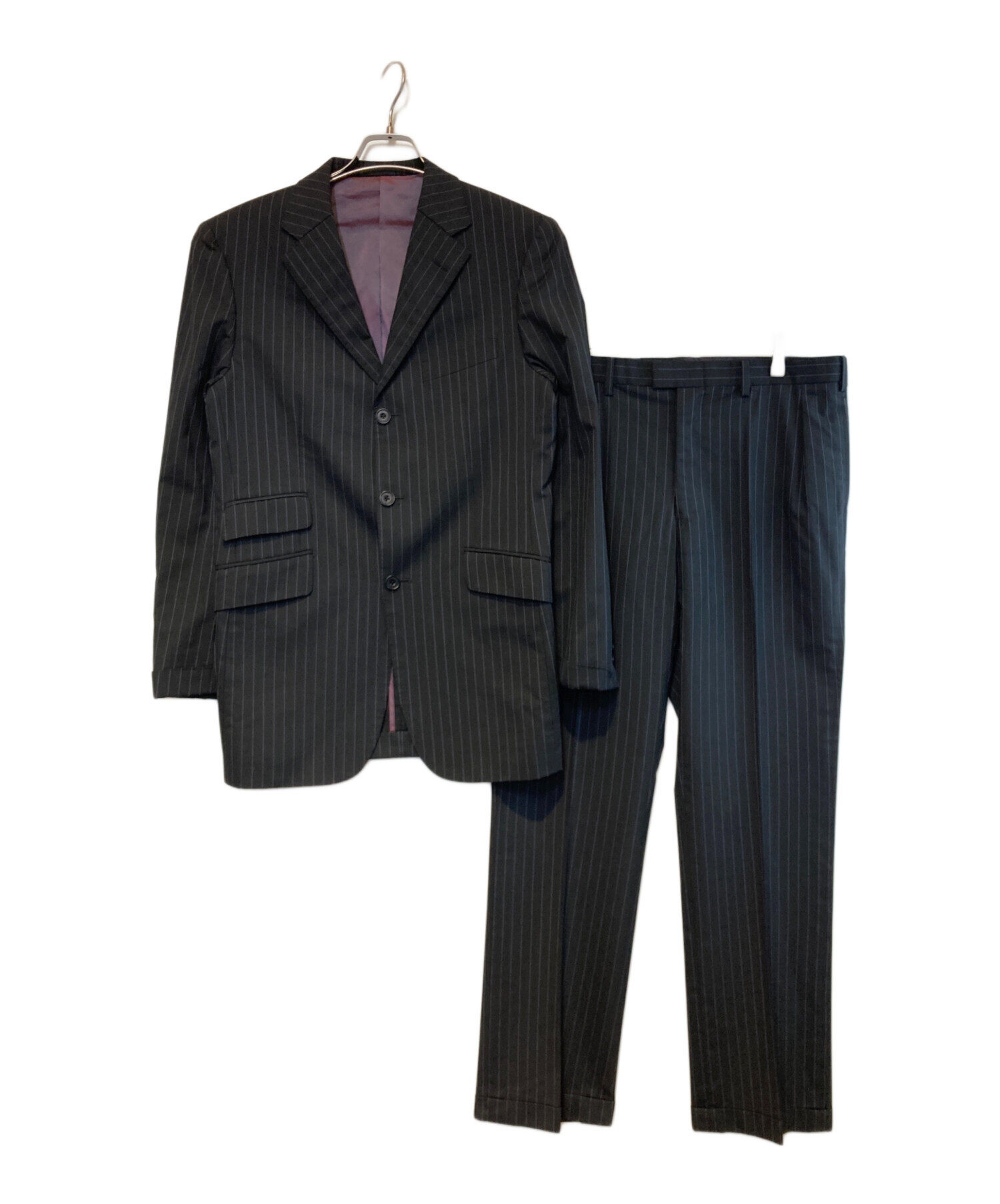 Burberry black label 黒スーツ 中古・古着通販】BURBERRY BLACK LABEL (バーバリーブラックレーベル