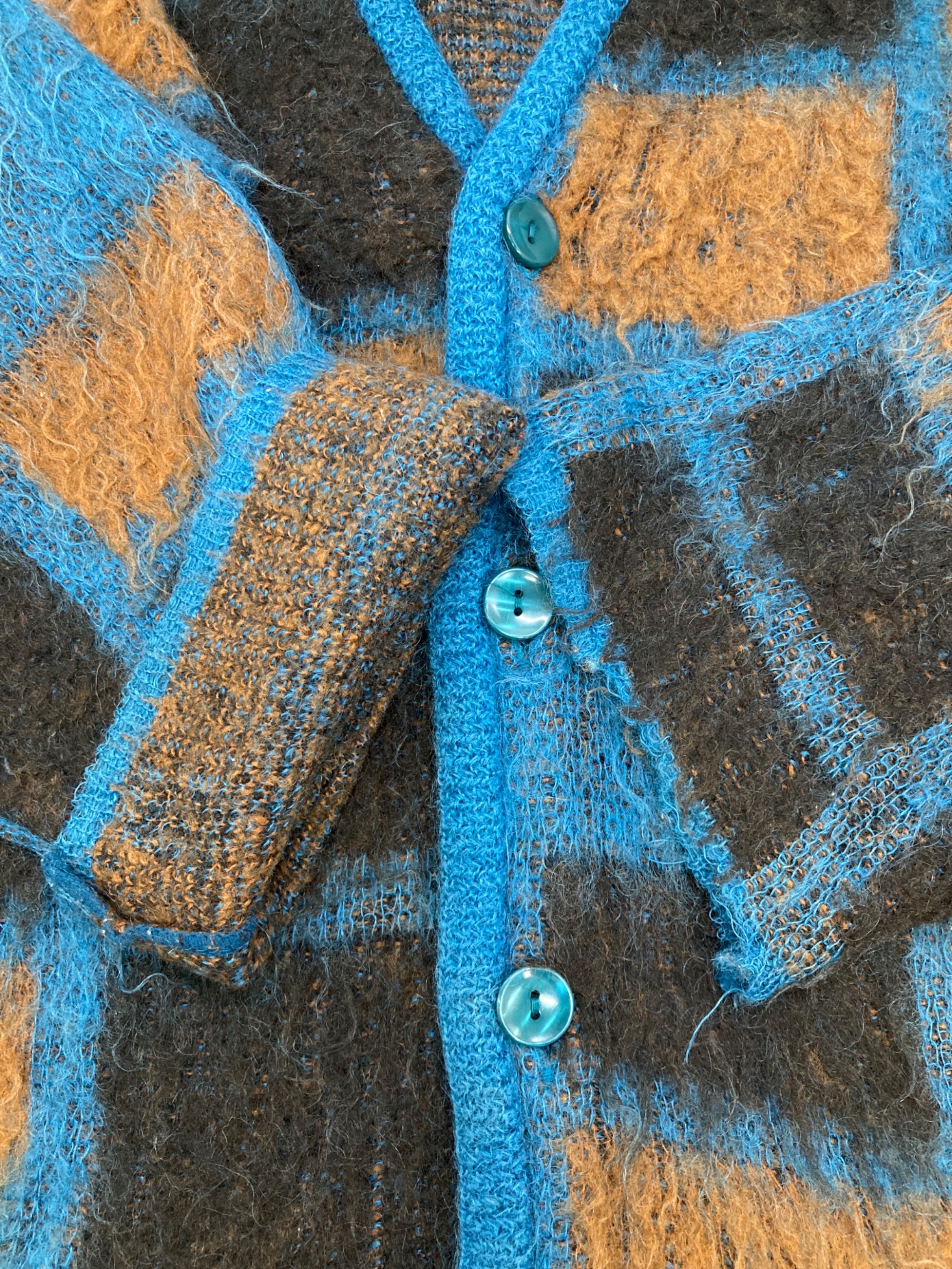 中古・古着通販】TENDERLOIN (テンダーロイン) MOHAIR CARDIGAN G