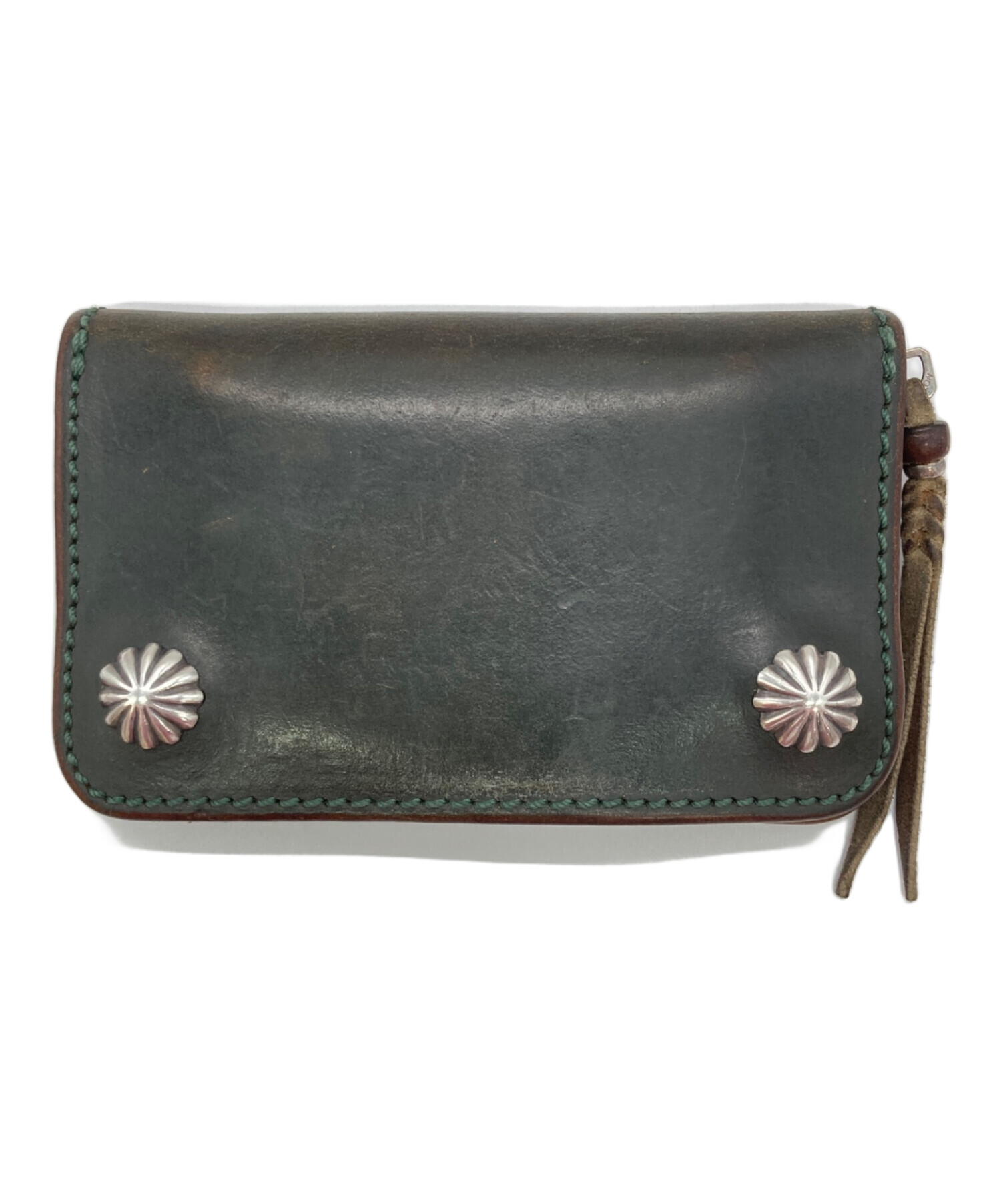 中古・古着通販】LARRY SMITH (ラリースミス) 財布 グリーン｜ブランド