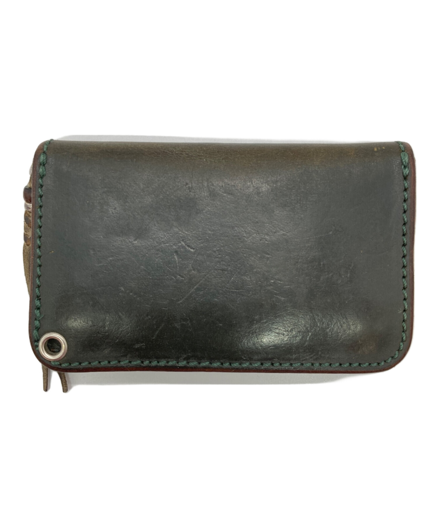 中古・古着通販】LARRY SMITH (ラリースミス) 財布 グリーン｜ブランド