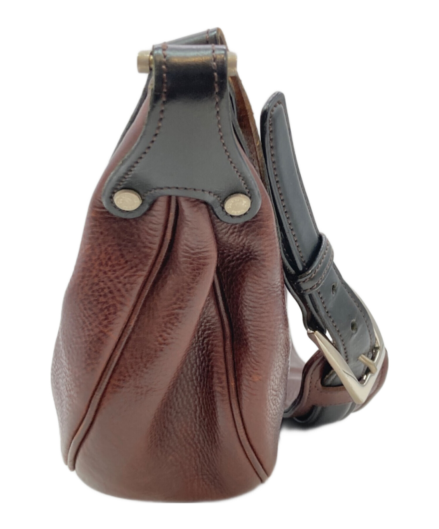 LAST CROPS BANDIT レザーショルダーバッグ 中古・古着通販】LAST CROPS (ラストクロップス) バンディットレザー