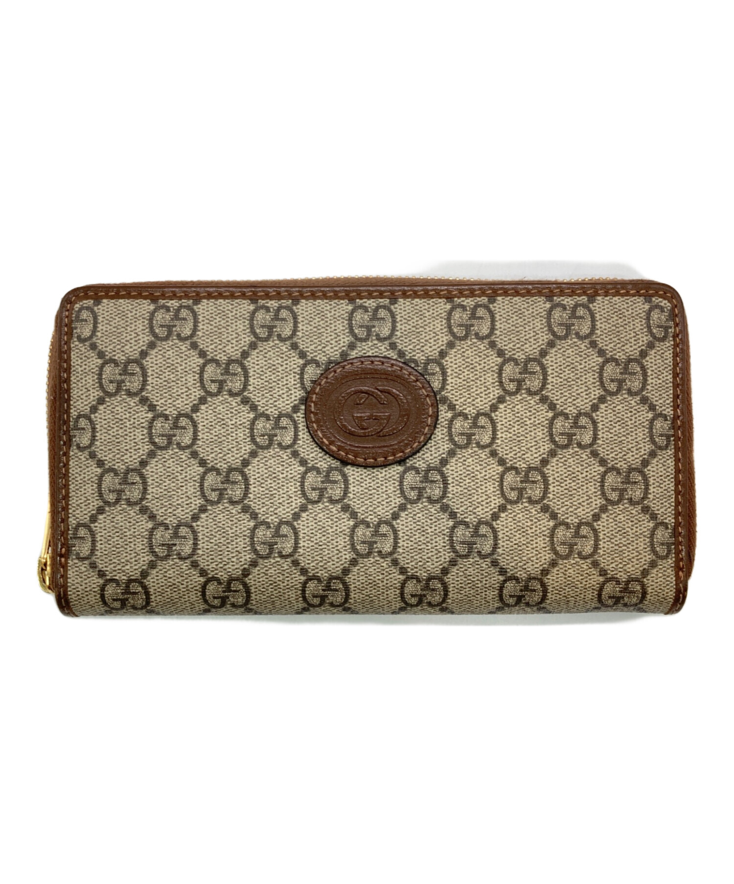 GUCCI インターロッキングGウォレット 31日まで値引き中 中古・古着通販】GUCCI (グッチ) インターロッキングGラウンド