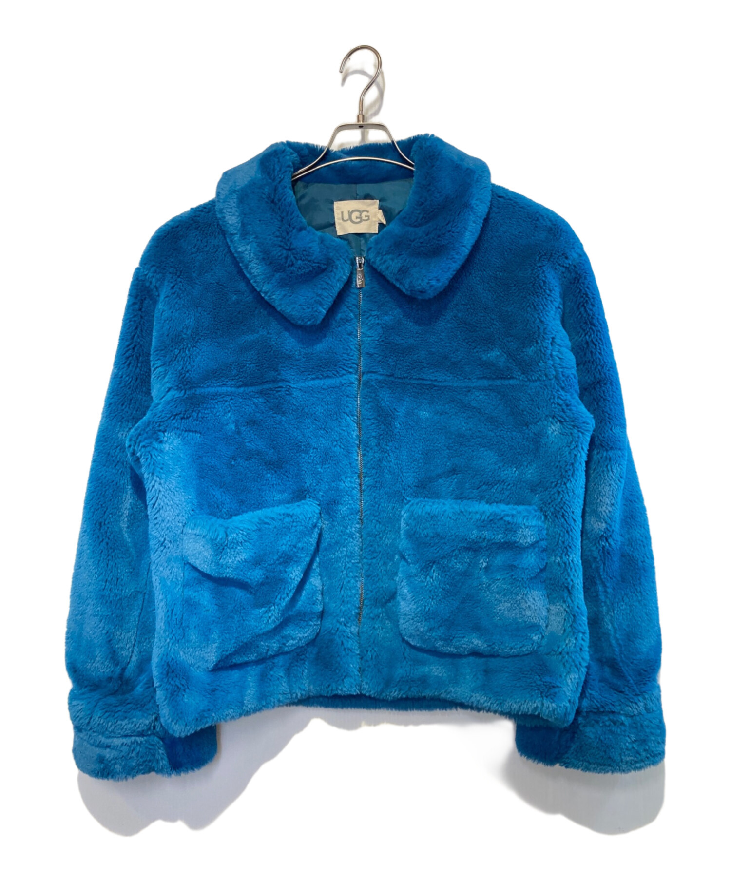 【UGG アグ】 フェイクファージャケット 中古・古着通販】UGG (アグ) ステンカラー フェイクファーコート