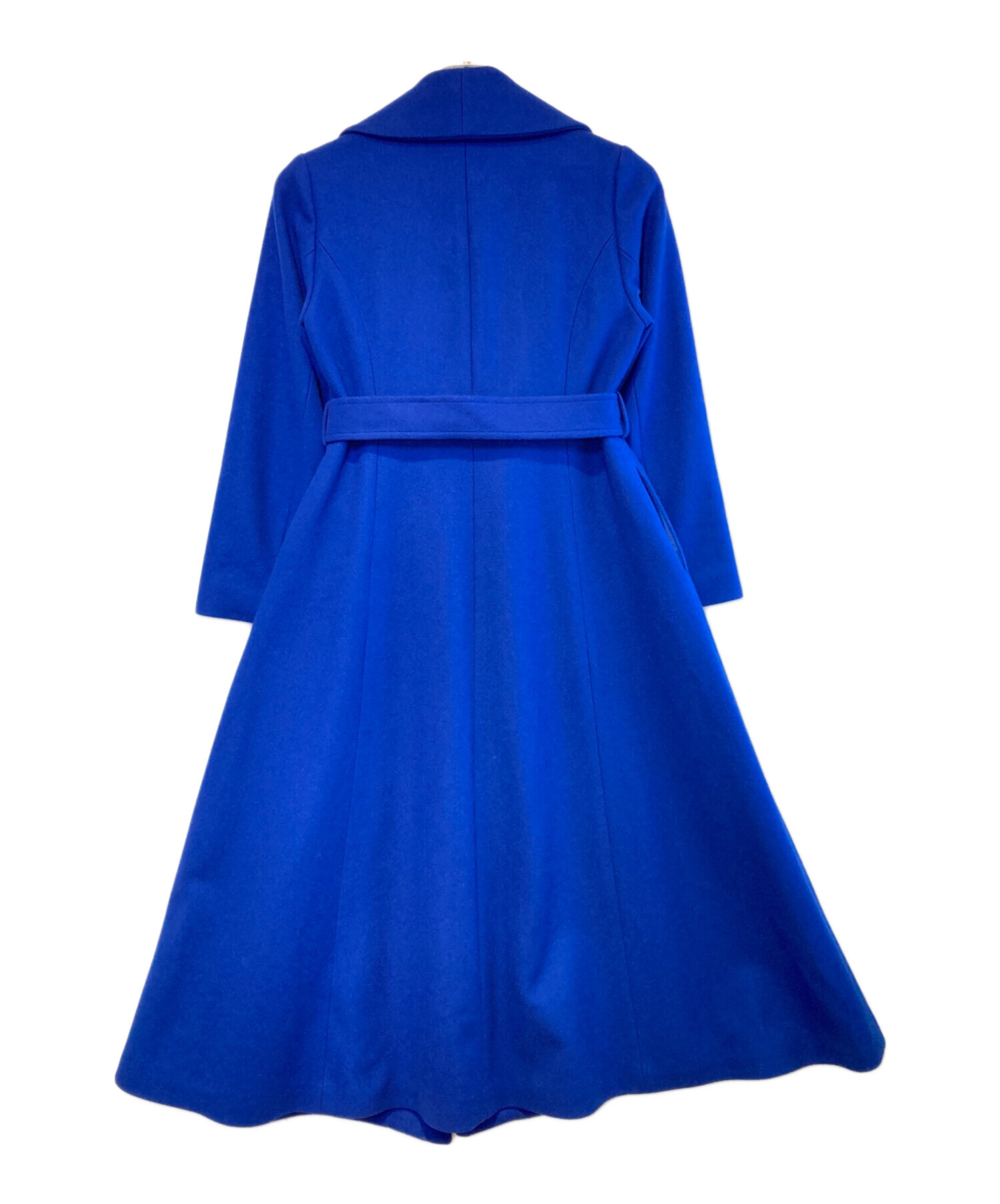 中古・古着通販】JENNE (ジェンヌ) ウールコート ブルー サイズ:S