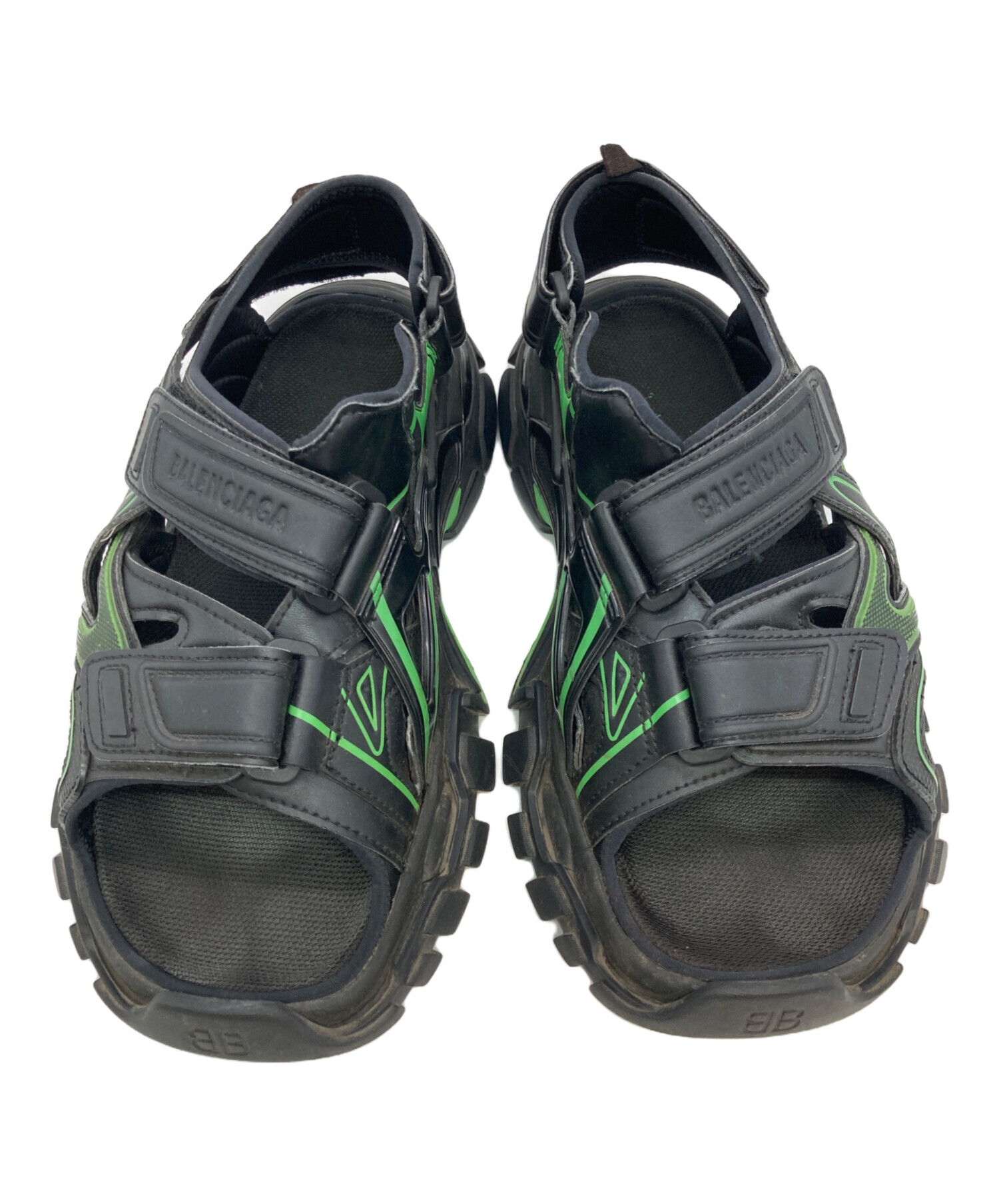 中古・古着通販】BALENCIAGA (バレンシアガ) Track Sandal ブラック