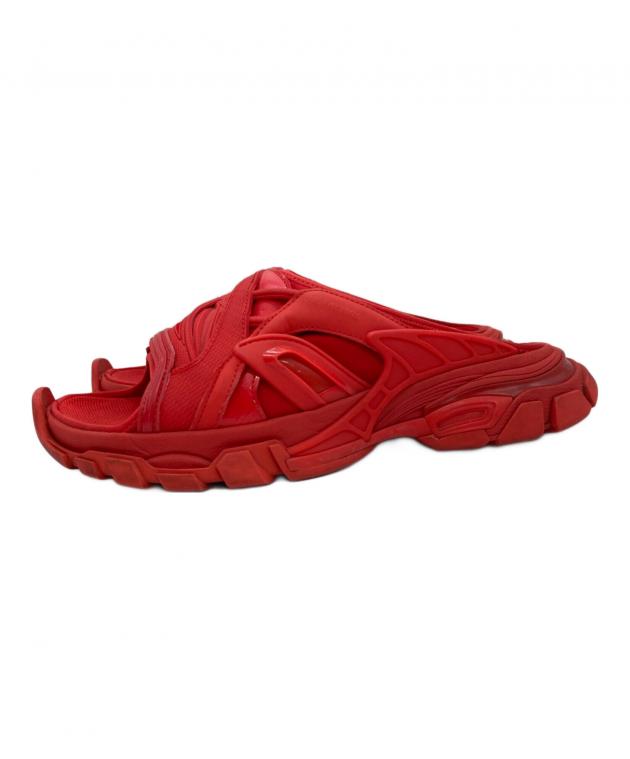 中古・古着通販】BALENCIAGA (バレンシアガ) TRACK SLIDE レッド