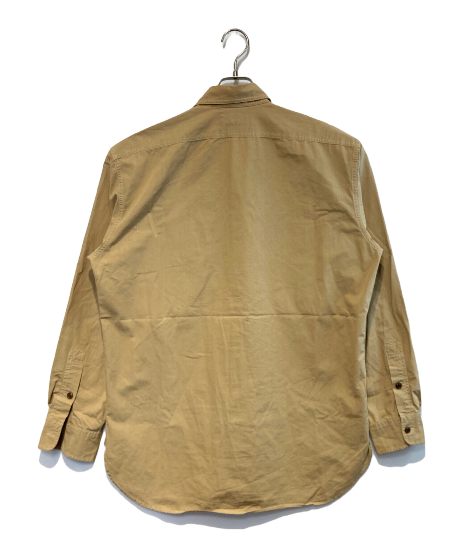 中古・古着通販】RRL (ダブルアールエル) ワークシャツ ベージュ
