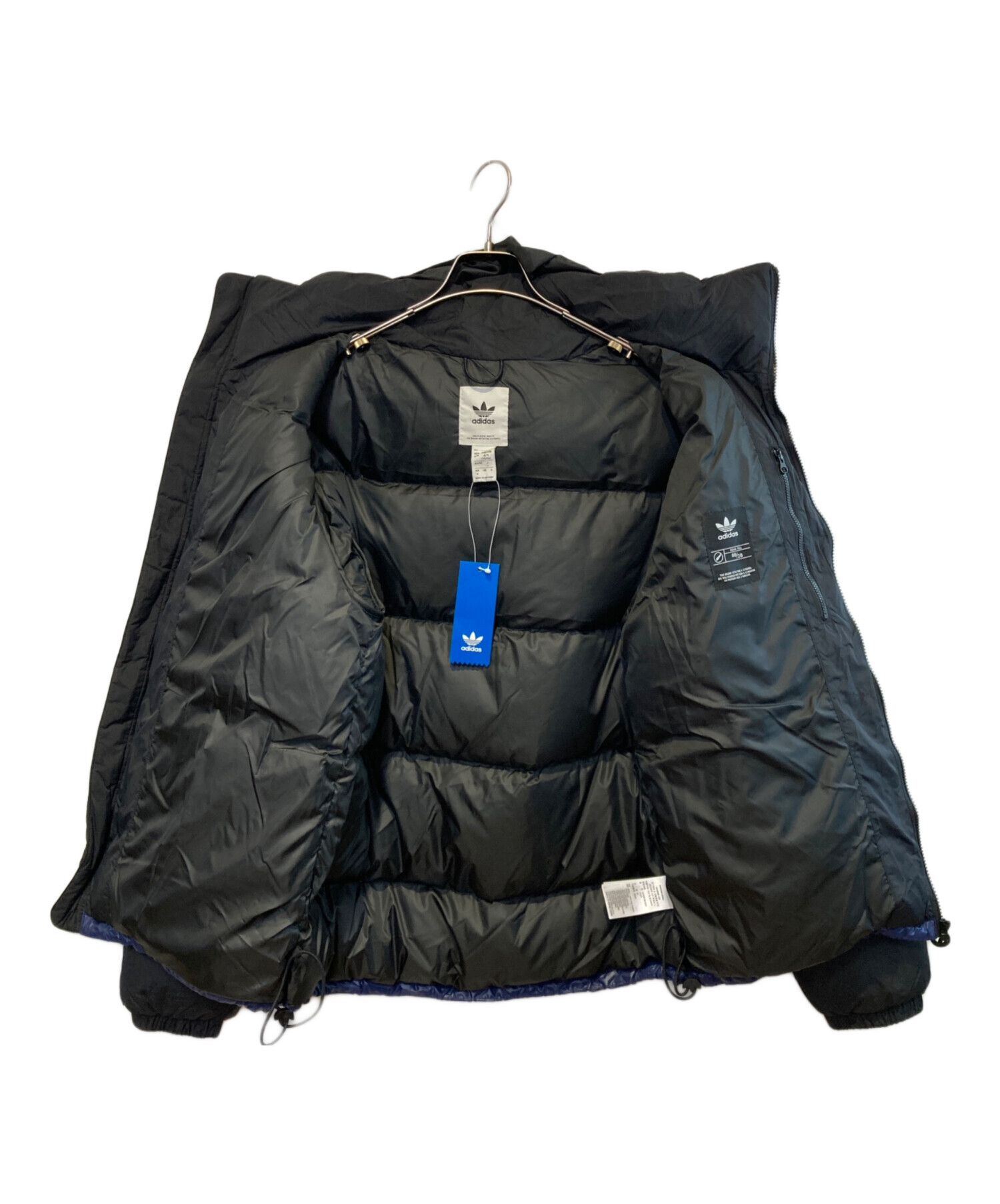 中古・古着通販】adidas (アディダス) ダウンジャケット ブラック 