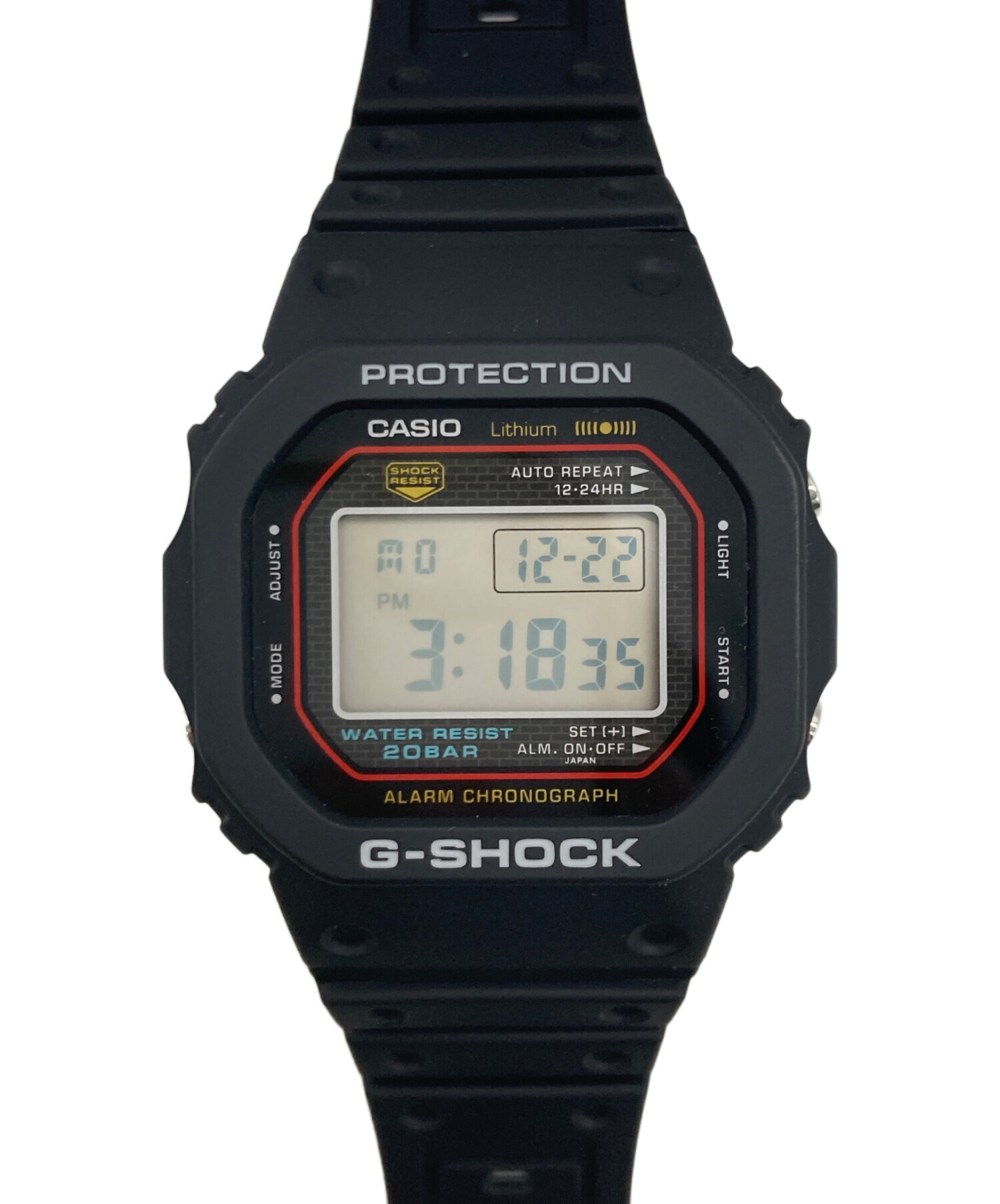 中古・古着通販】CASIO (カシオ) DW-5000R-1AJF ブラック｜ブランド