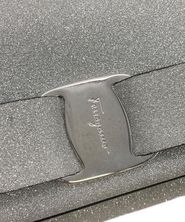 SalvatoreFerragamoレディース - シルバー リボン36.5