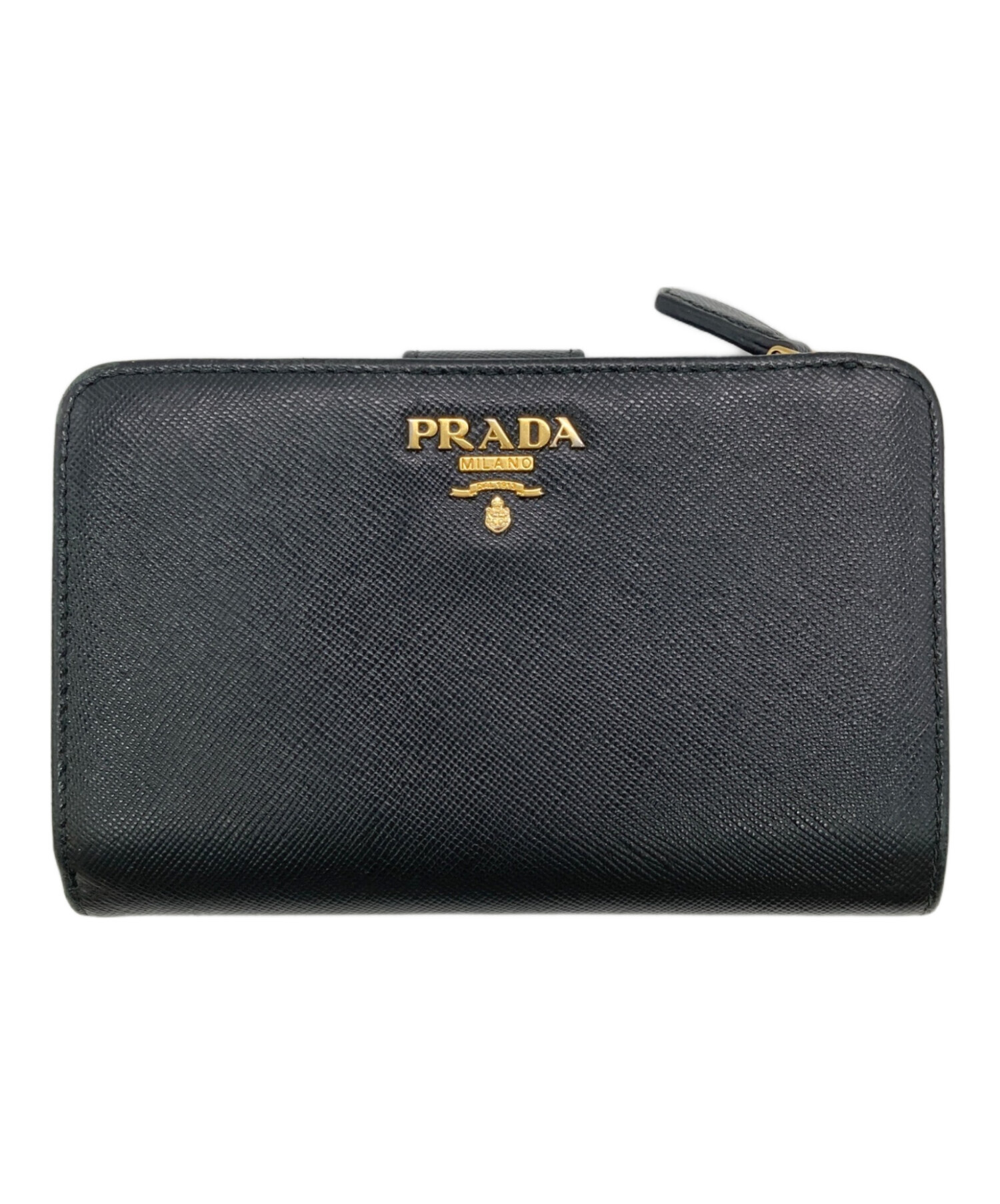 中古・古着通販】PRADA (プラダ) サフィアーノレザー コンパクト