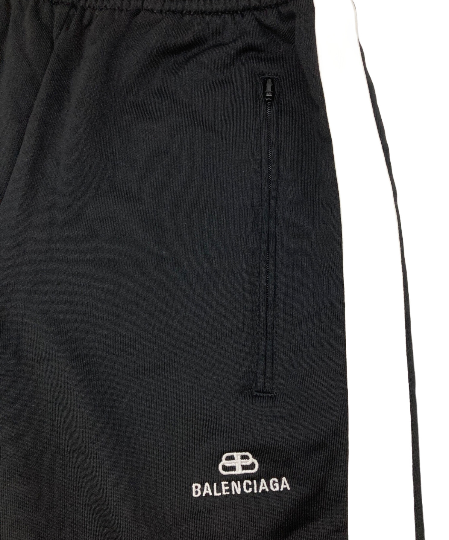 中古・古着通販】BALENCIAGA (バレンシアガ) トラックパンツ ブラック
