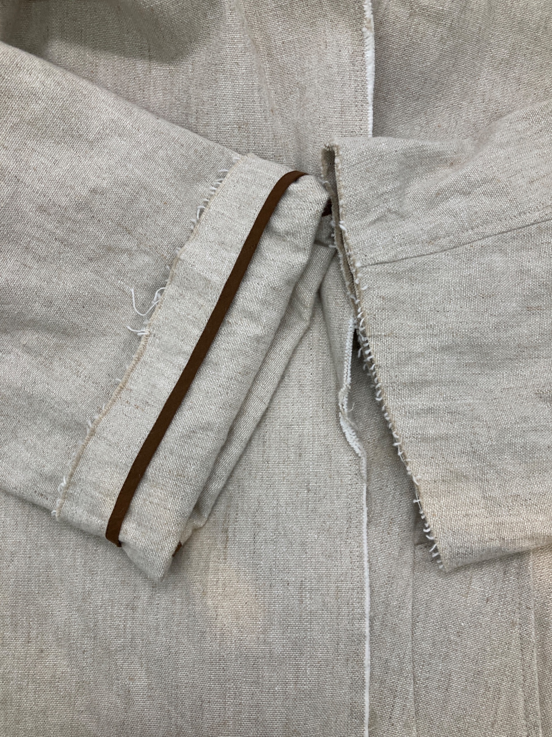 中古・古着通販】FRAMeWORK (フレームワーク) 綿麻プレーンコート