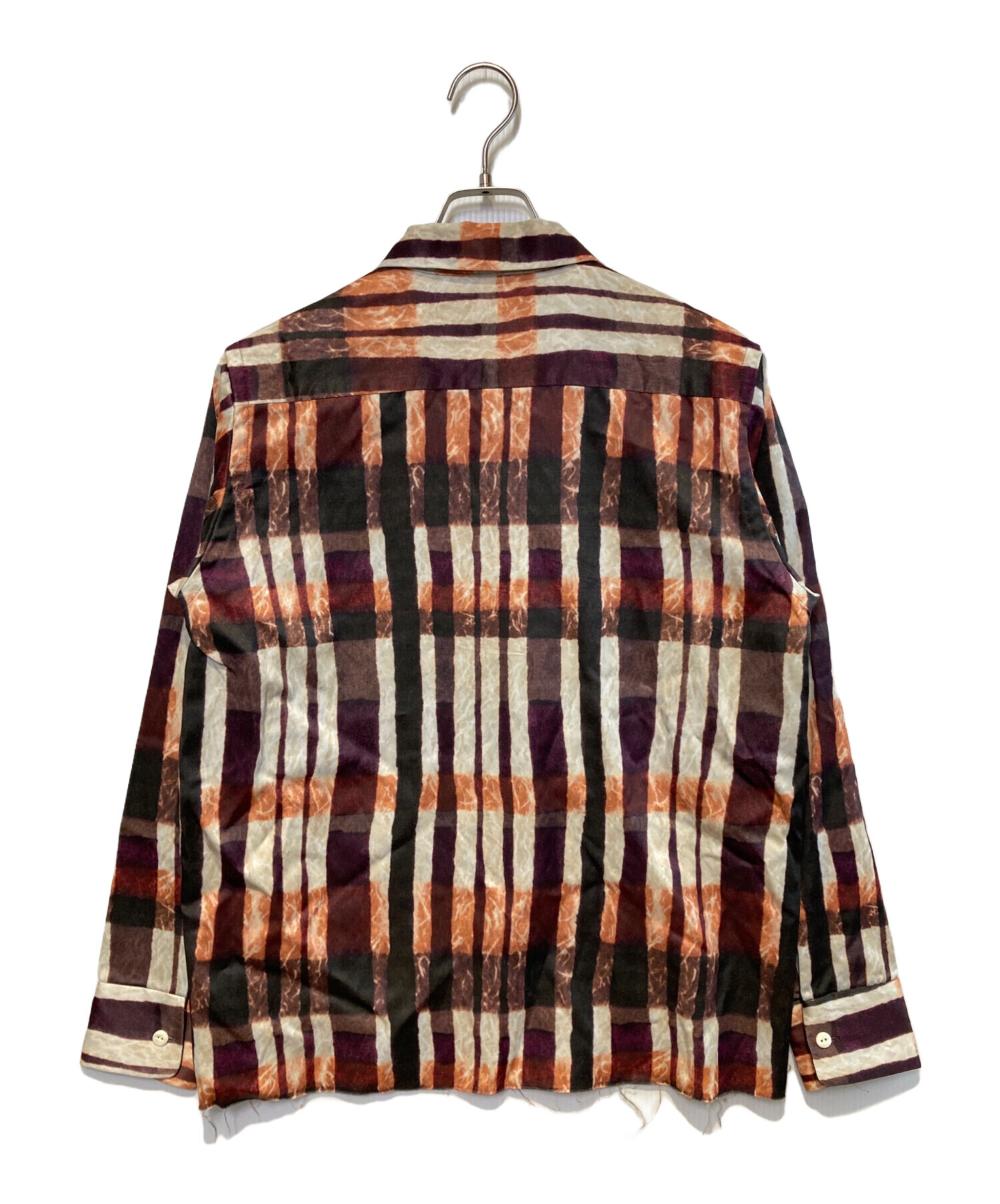 中古・古着通販】Needles (ニードルズ) Cut-off Bottom Classic Shirt