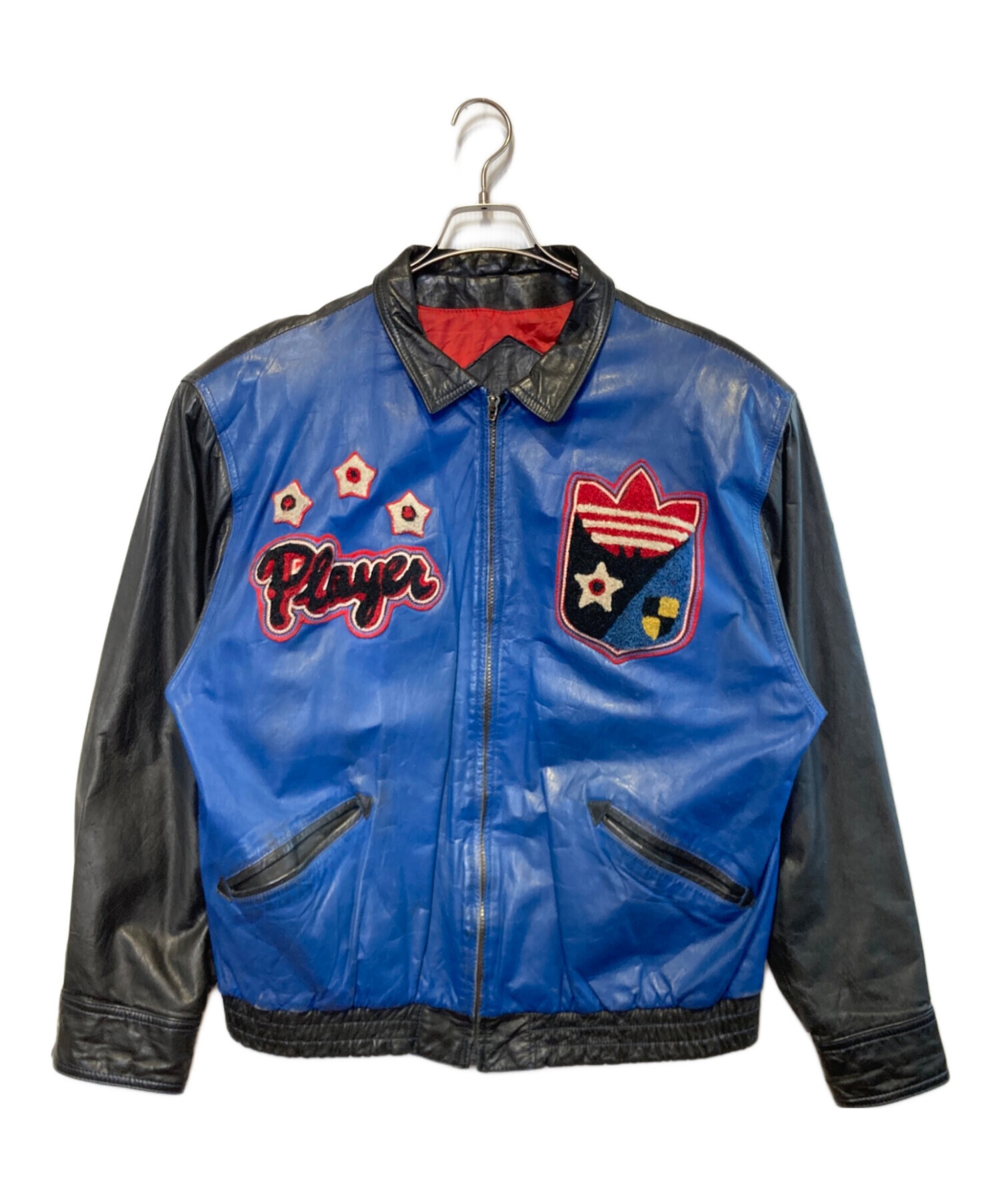 中古・古着通販】adidas (アディダス) [古着]レザースイングトップ