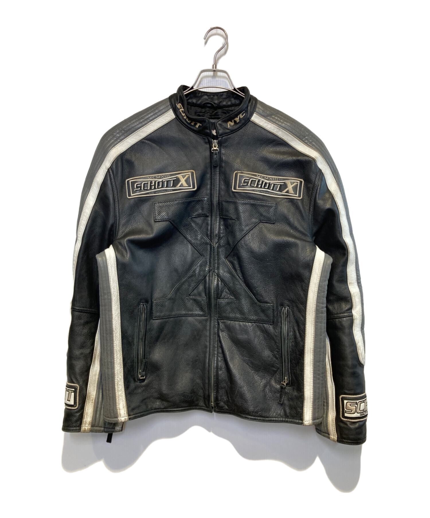 中古・古着通販】Schott (ショット) ［古着］モーターサイクルレザー