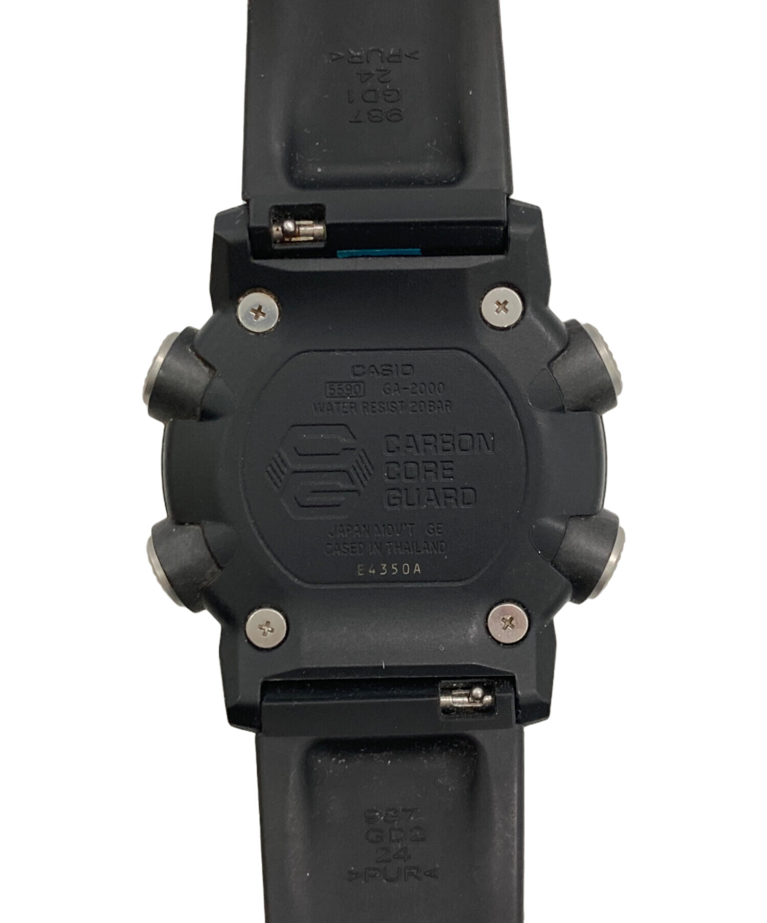 中古・古着通販】CASIO (カシオ) G-SHOCK ブラック｜ブランド・古着 