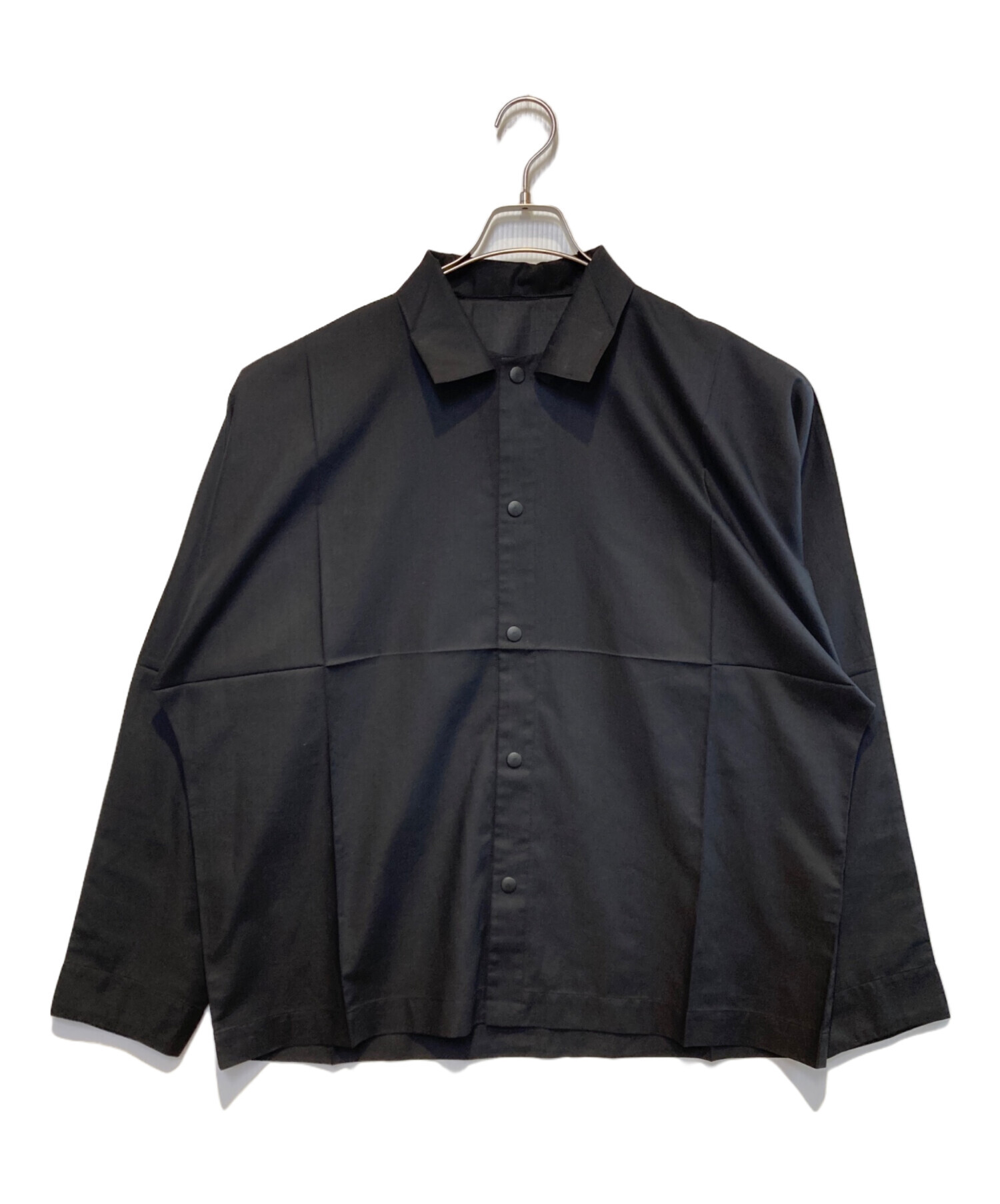 中古・古着通販】IM MEN (アイム メン) COMPACT SHIRT ブラック サイズ