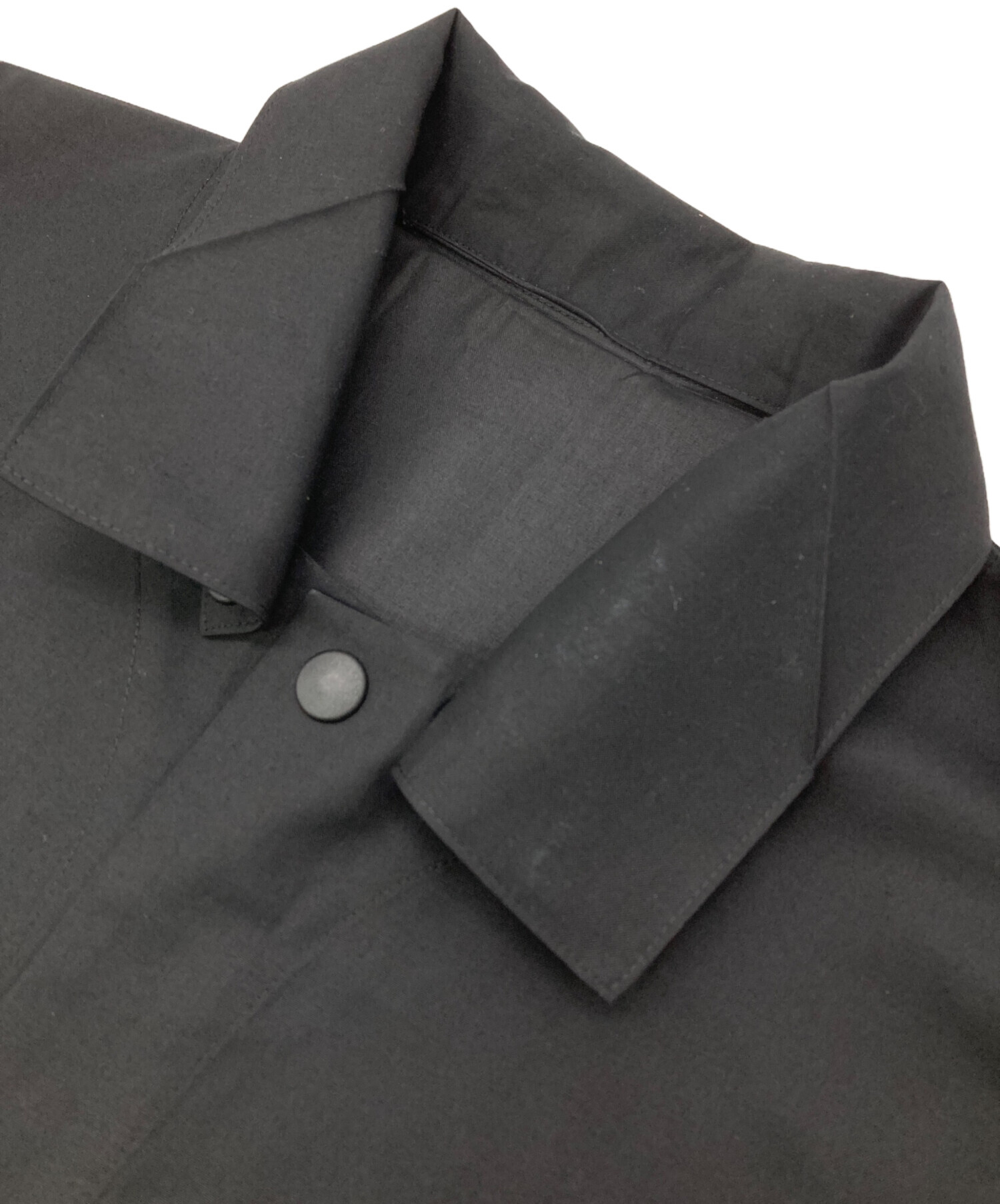 中古・古着通販】IM MEN (アイム メン) COMPACT SHIRT ブラック サイズ