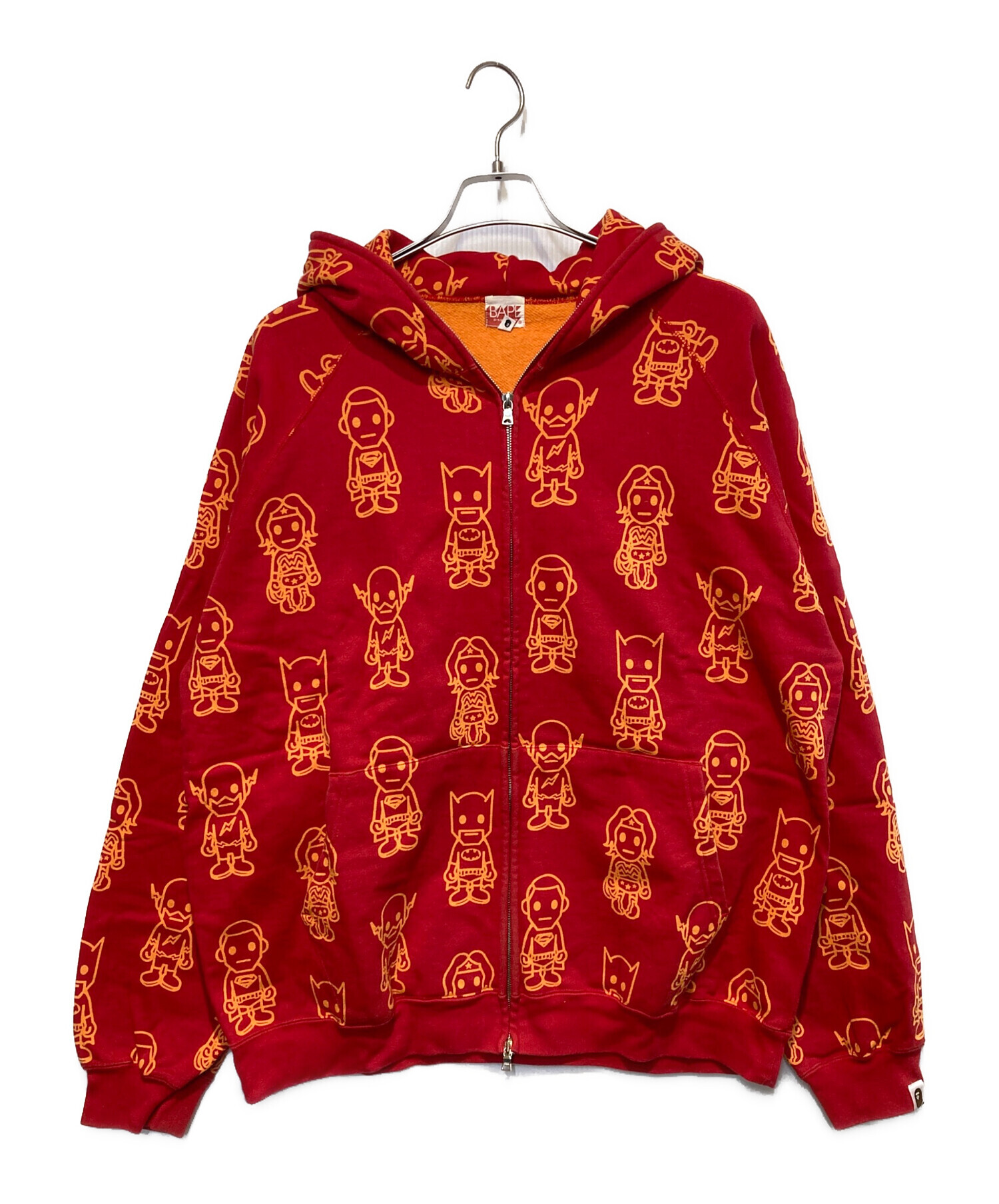 APE DCコミック コラボ アメコミ アベイシングエイプ フルジップパーカー 中古・古着通販】A BATHING APE (ア ベイシング エイプ) DC Comics